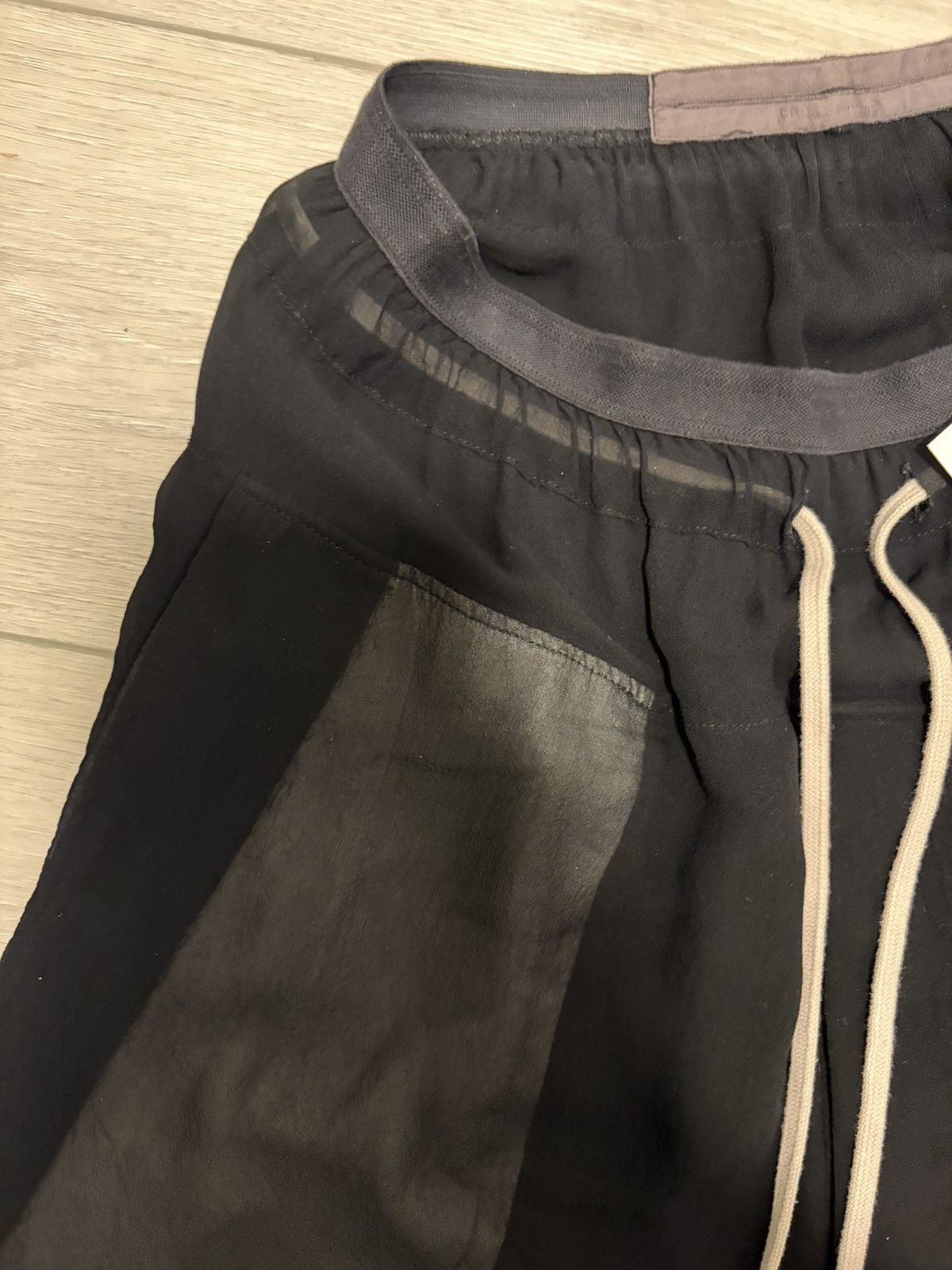 Rick Owens Rick Owens Crust Drop Crotch Silk Shorts Size US 30 / EU 46 - 3 Thumbnail