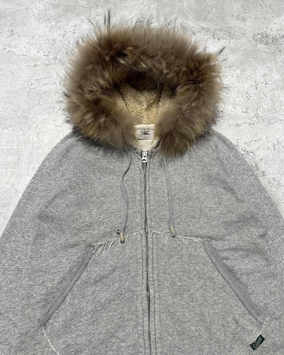 Japanese Brand Vintage Gohemp Japan Distressed Fur Hoodie Ifsixwasnine Lgb Size US XS / EU 42 / 0 - 2 Thumbnail