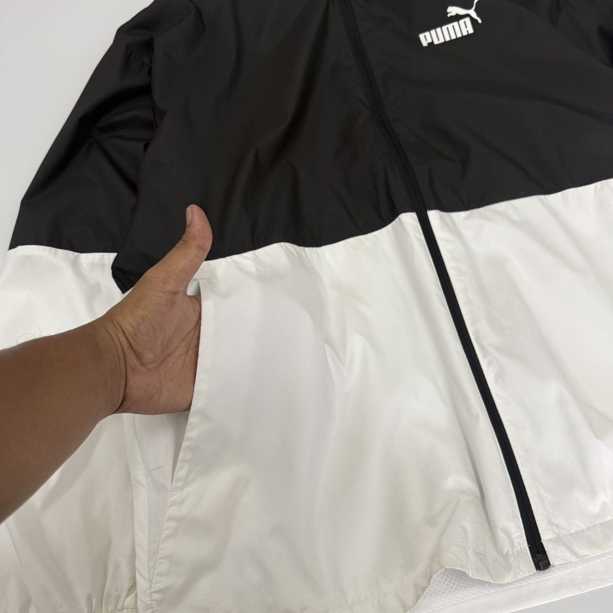 Puma 🔥 Puma Forever Better Two Tone Windbreaker Jacket Hoodie -XL Size US L / EU 52-54 / 3 - 9 Thumbnail