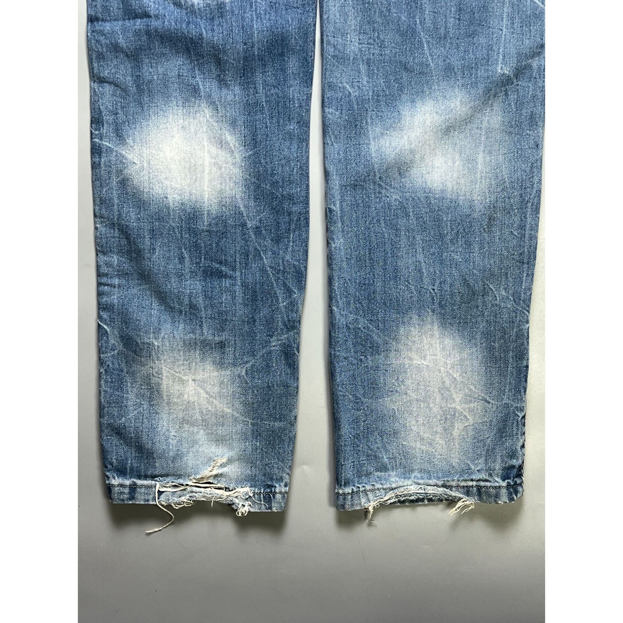 Other K&M Kosmolupo Embroidered Vintage Rap Jeans (Y1037) Size US 34 / EU 50 - 16 Thumbnail