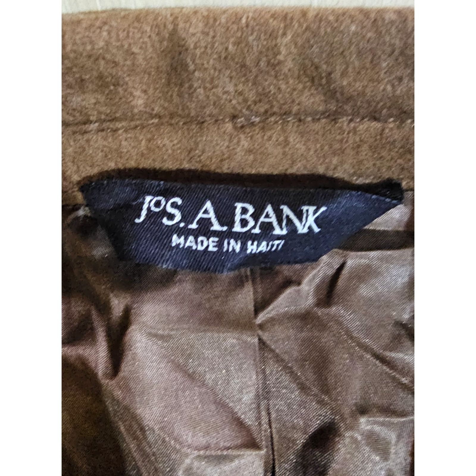 Jos. A. Bank Jos A Bank Signature 100% Wool Overcoat 3 Button Notch Lapel Mens 44R Brown Size US S / EU 44-46 / 1 - 4 Thumbnail
