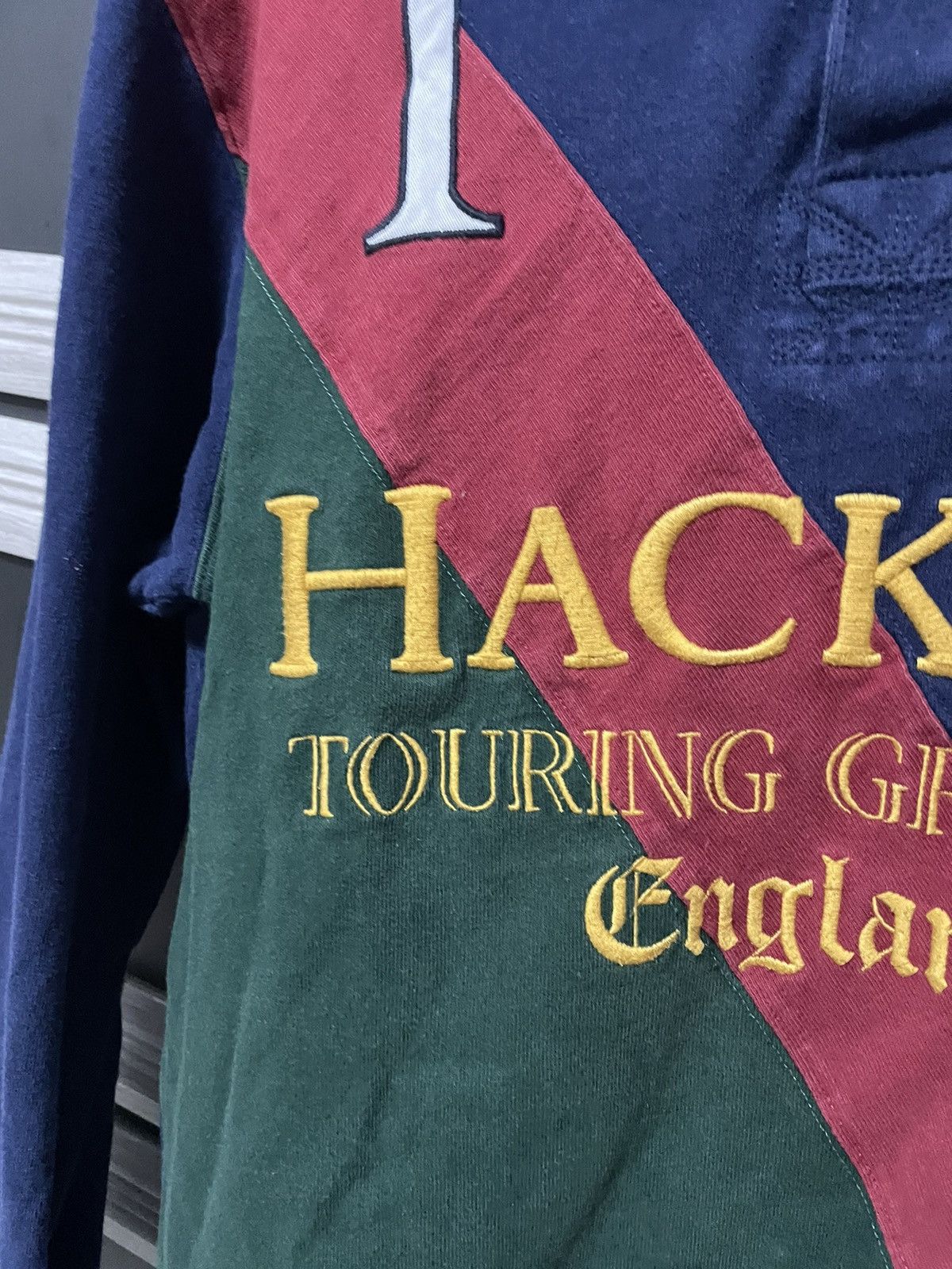 Hackett Hackett England Aston Martin Racing Longsleeve Tee Blue M Size US M / EU 48-50 / 2 - 6 Thumbnail