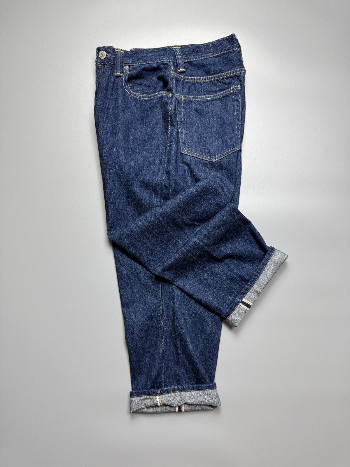 Beams Plus × Orslow Orslow x Beams Japan - Selvedge 701ZBB Blue Denim Pants Size US 26 / EU 42 - 8 Thumbnail
