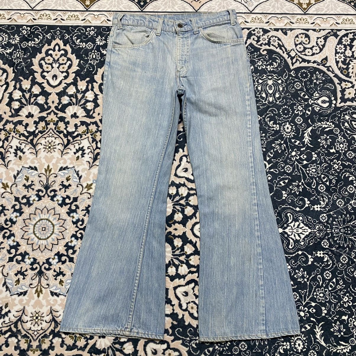 Levi's Vintage 70s Levis 784 Bell Bottom Jeans Orangetab Nice Faded Size US 32 / EU 48 - 21 Thumbnail