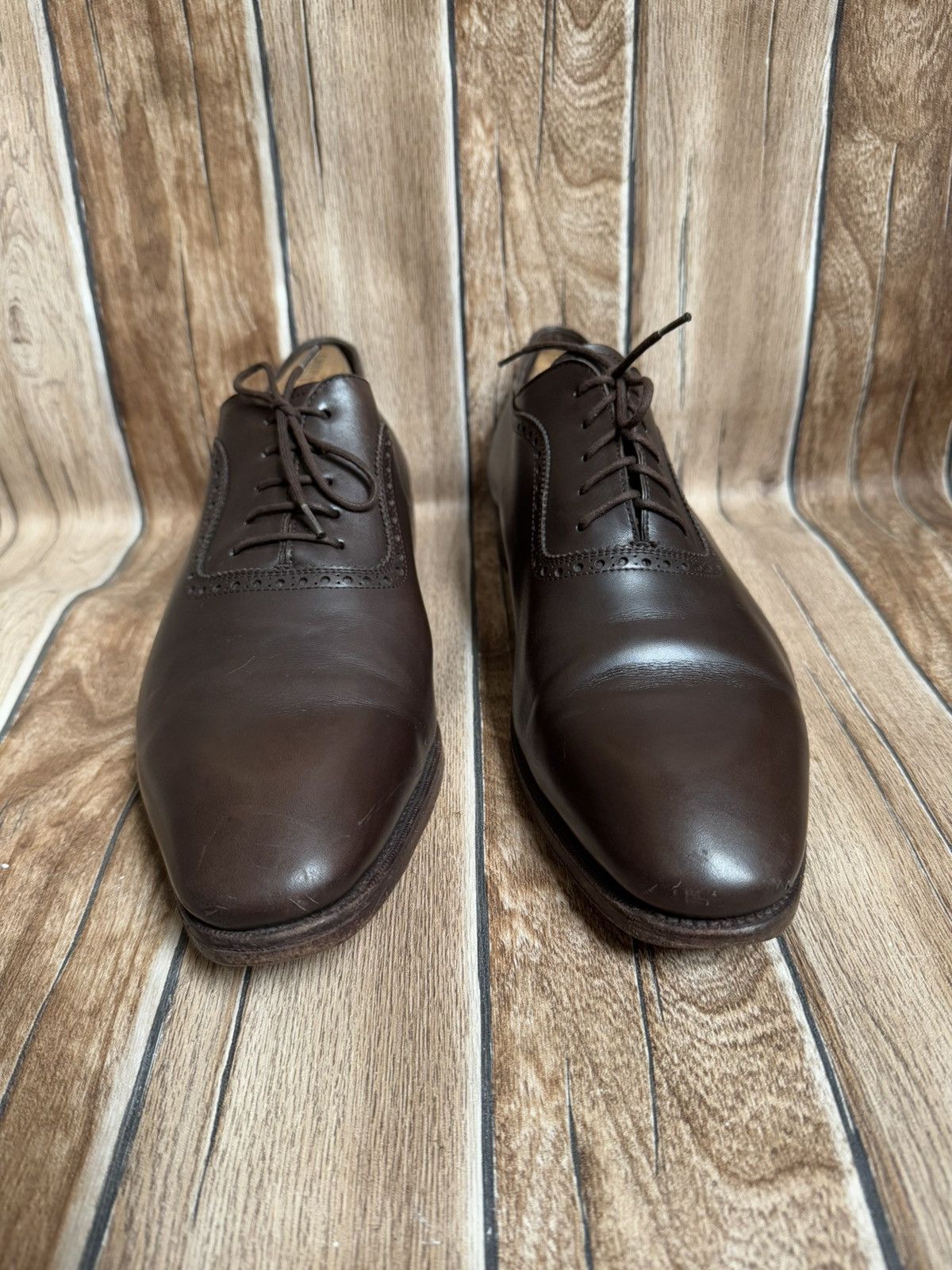 Carmina Wholecut Oxford shoe Size US 11 / EU 44 - 4 Thumbnail