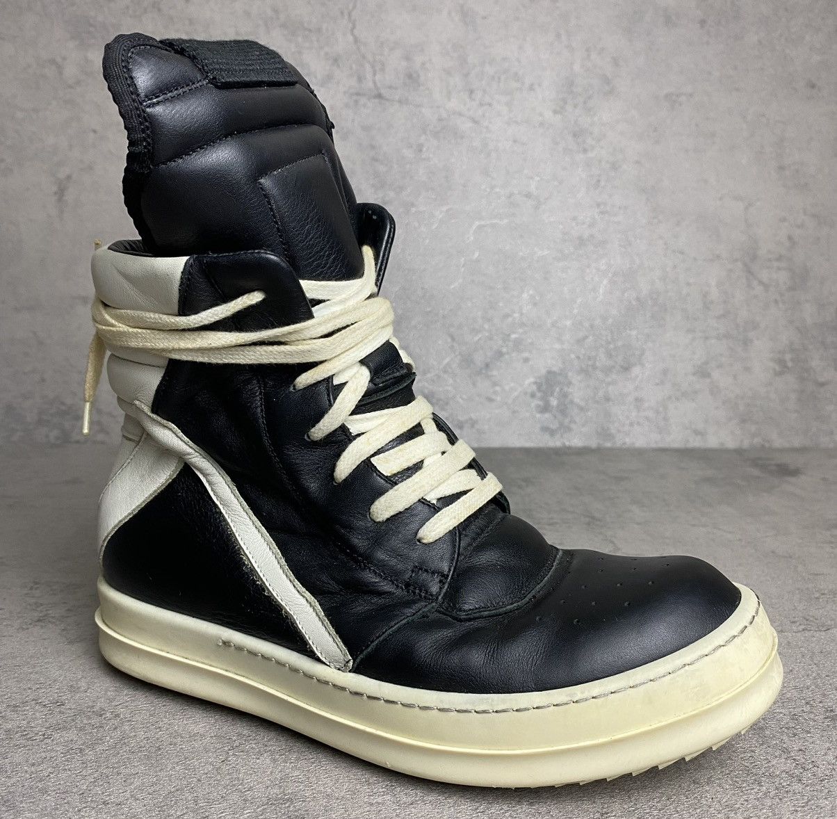 Rick Owens RICK OWENS - GEOBASKET HIGH- SAMPLE PAIR Size US 6 / IT 36 - 2 Thumbnail