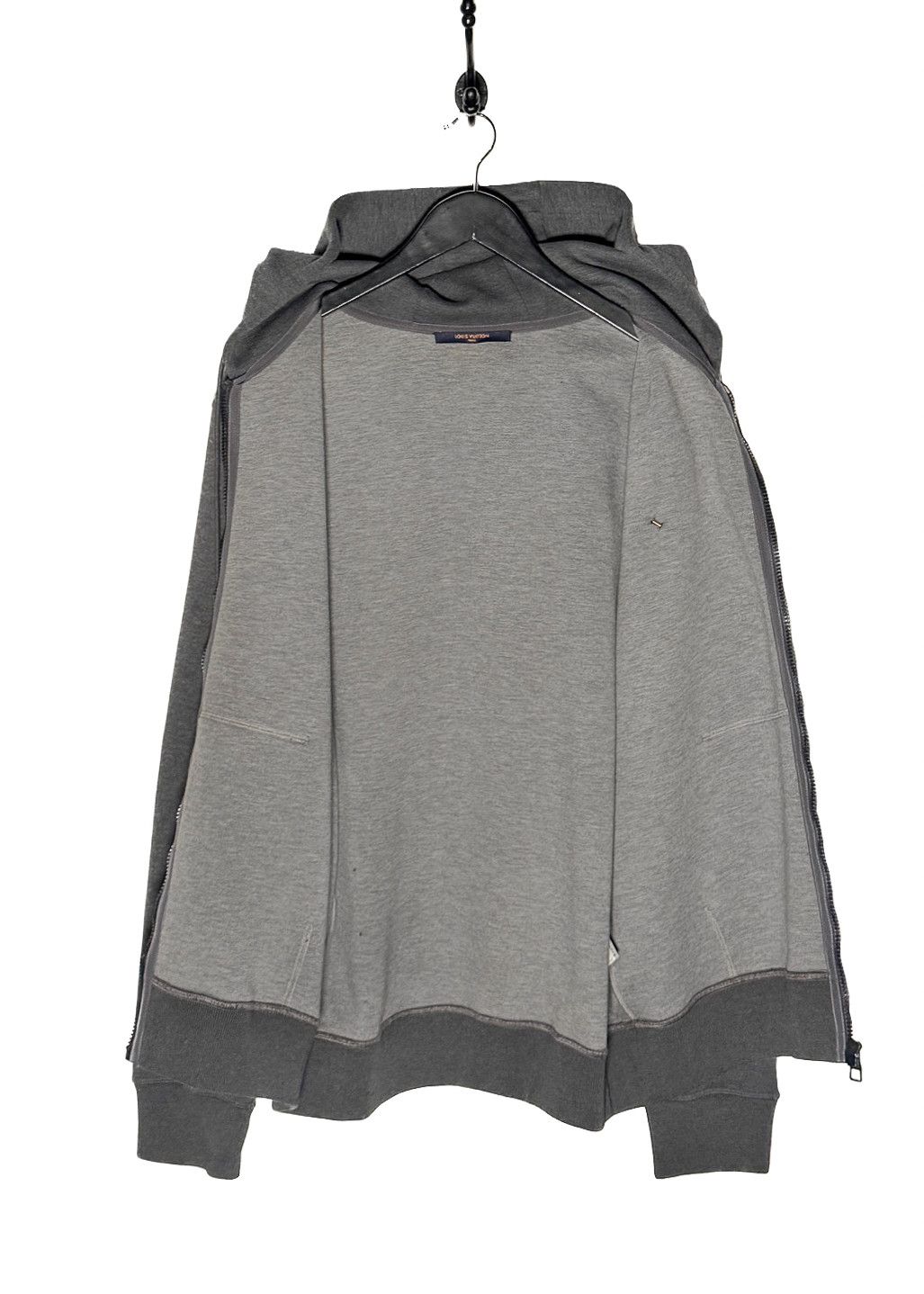 Louis Vuitton Louis Vuitton Grey Double Face Travel Hoodie Size US XL / EU 56 / 4 - 11 Thumbnail