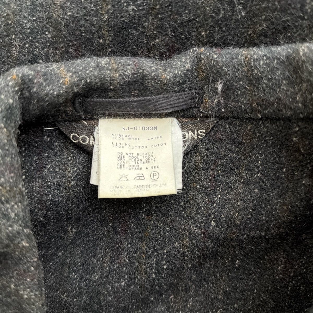 Comme des Garcons Homme Plus Comme des Garçons Homme Plus Inside Out Jacket Size US M / EU 48-50 / 2 - 4 Thumbnail