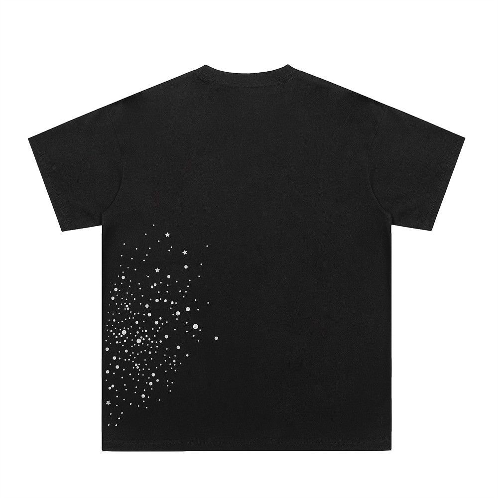 Japanese Brand × Vintage Men's loose casual round neck ink splash T-shirt Size US M / EU 48-50 / 2 - 2 Thumbnail