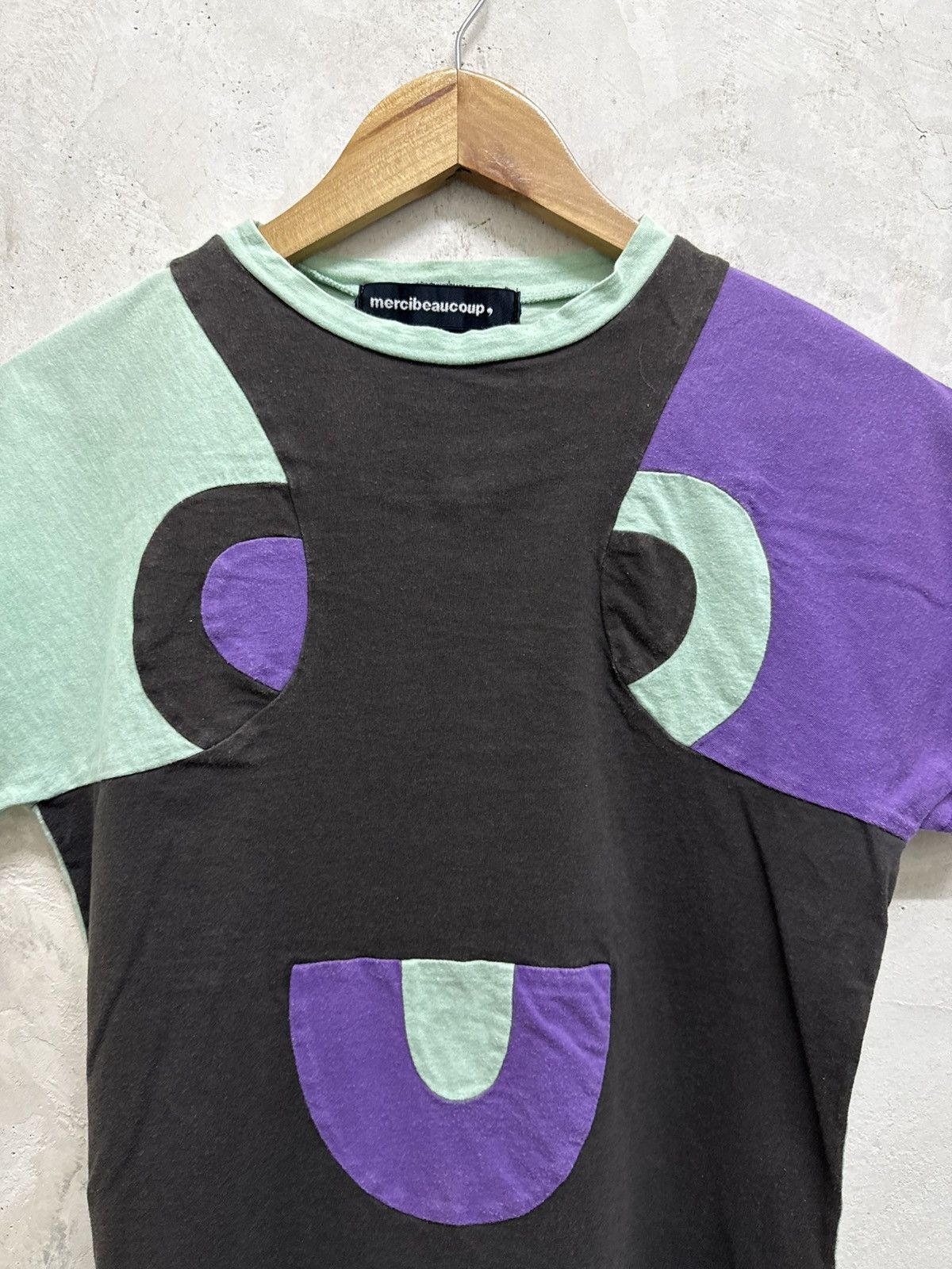 Issey Miyake Vintage 2000s Mercibeaucoup Issey Miyake T-shirt Size XS / US 0-2 / IT 36-38 - 2 Thumbnail