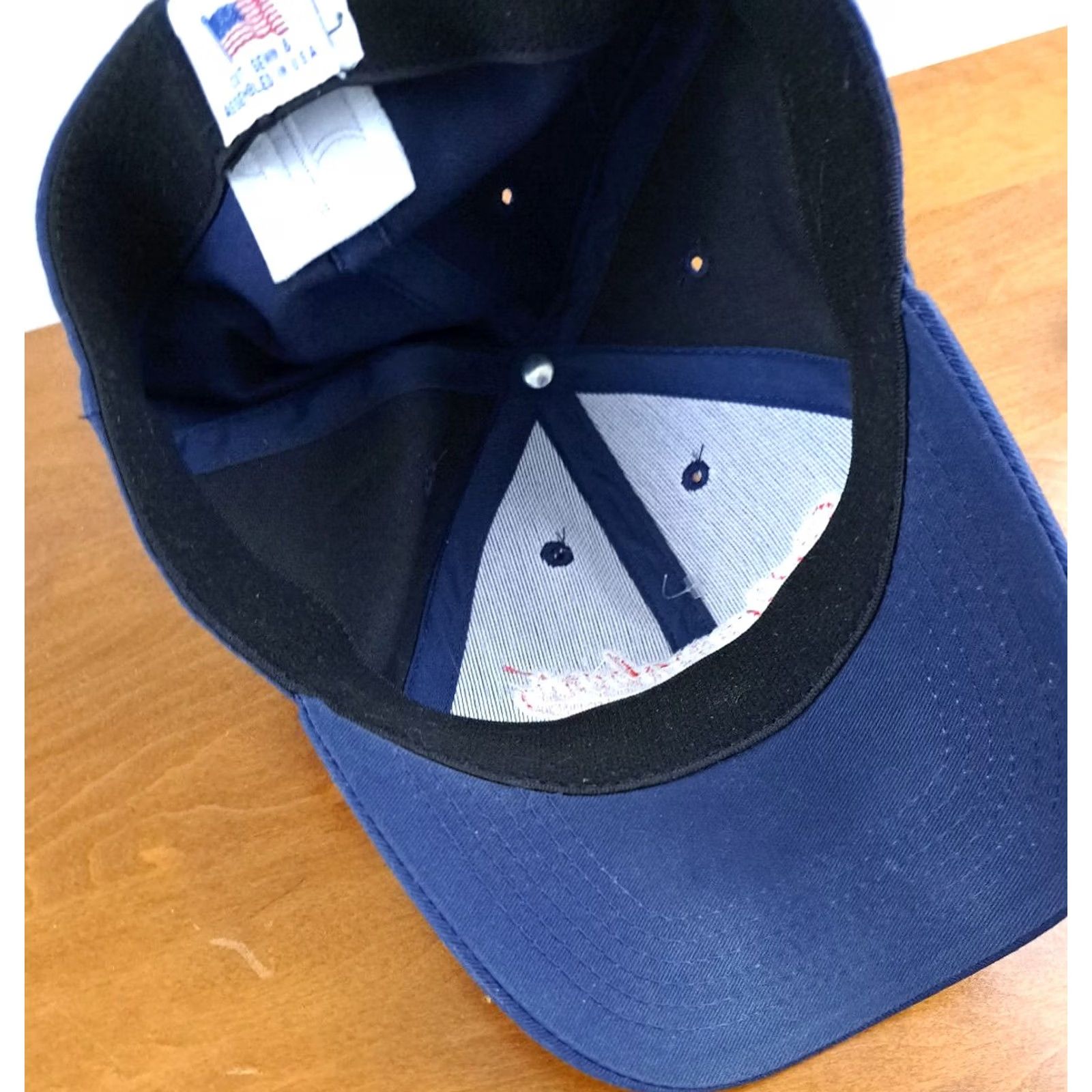Vintage VINTAGE Boilermakers Local 169 Detroit Tigers Embroidered Fitted Hat Large Blue Cotton Canvas Baseball Cap Men L Stretch Size ONE SIZE - 6 Thumbnail
