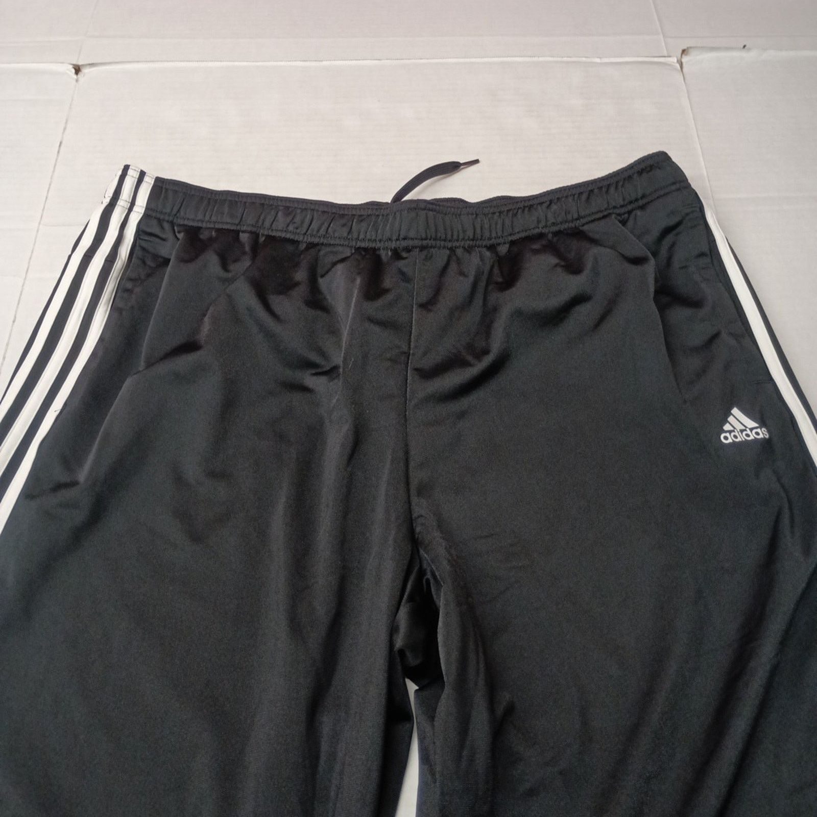 Adidas Adidas Track Pants Men's 3XLT Black Essential Warm Up Size US 42 / EU 58 - 4 Thumbnail