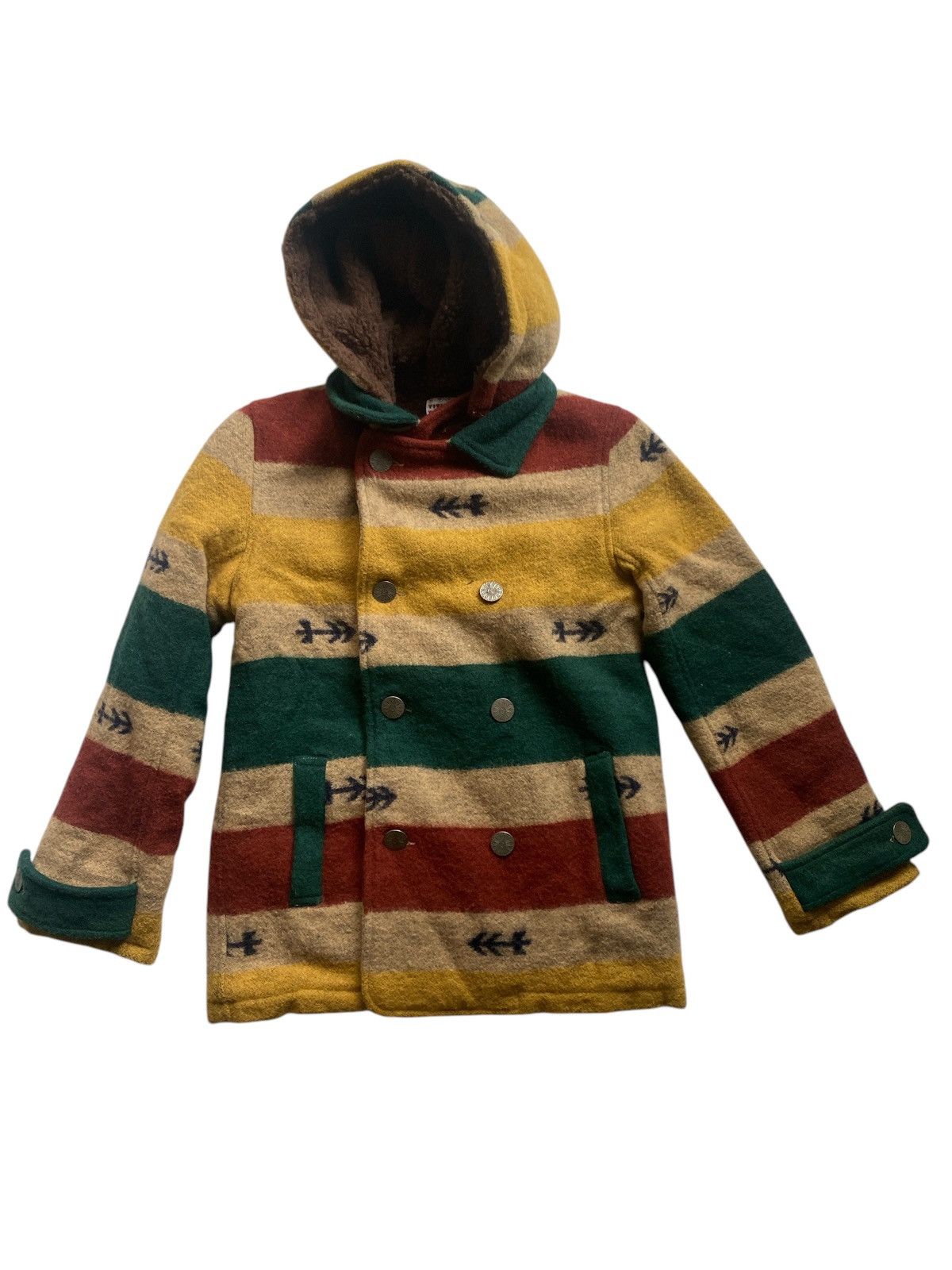 Japanese Brand Titicaca Wool Cloaks Navajo Style Size US S / EU 44-46 / 1 - 1 Thumbnail