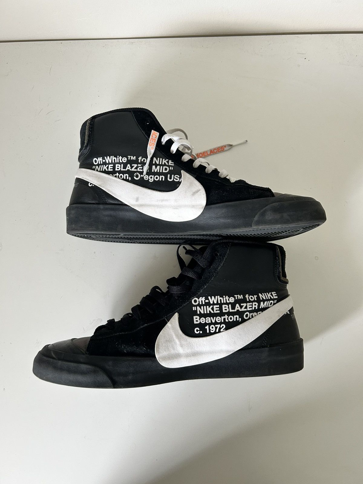Nike × Off-White Nike Off-White Blazer Mid Off-White Grim Reaper Size 11 Size US 11 / EU 44 - 3 Thumbnail