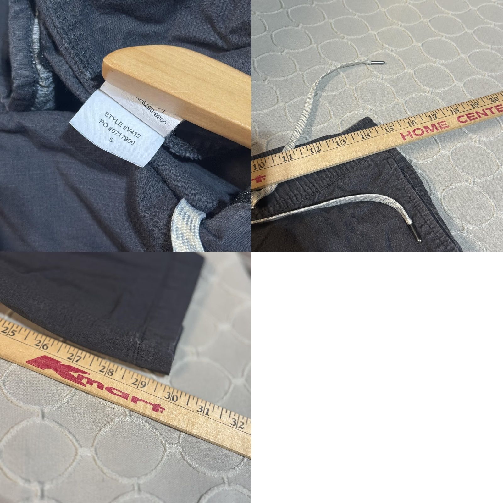 Vuori Vuori Pants Mens Small Gray V412 Organic Cotton Stretch Athletic Casual Joggers Size US 29 - 8 Thumbnail