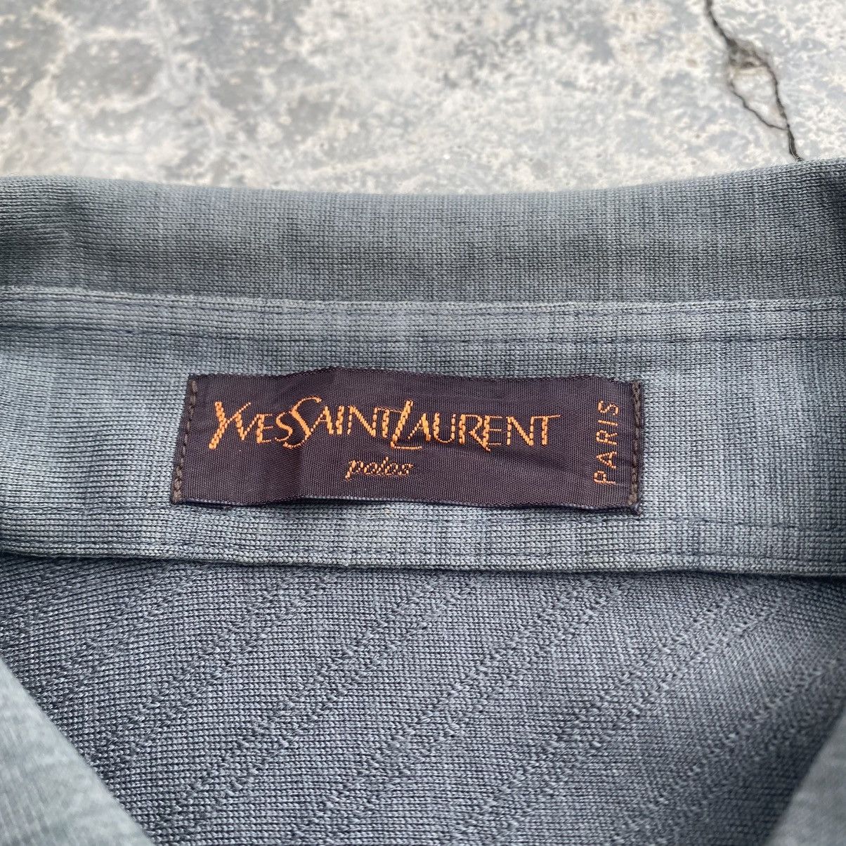 Yves Saint Laurent Very Rare 80s YSL Polo Hedi Slimane Size US M / EU 48-50 / 2 - 9 Thumbnail