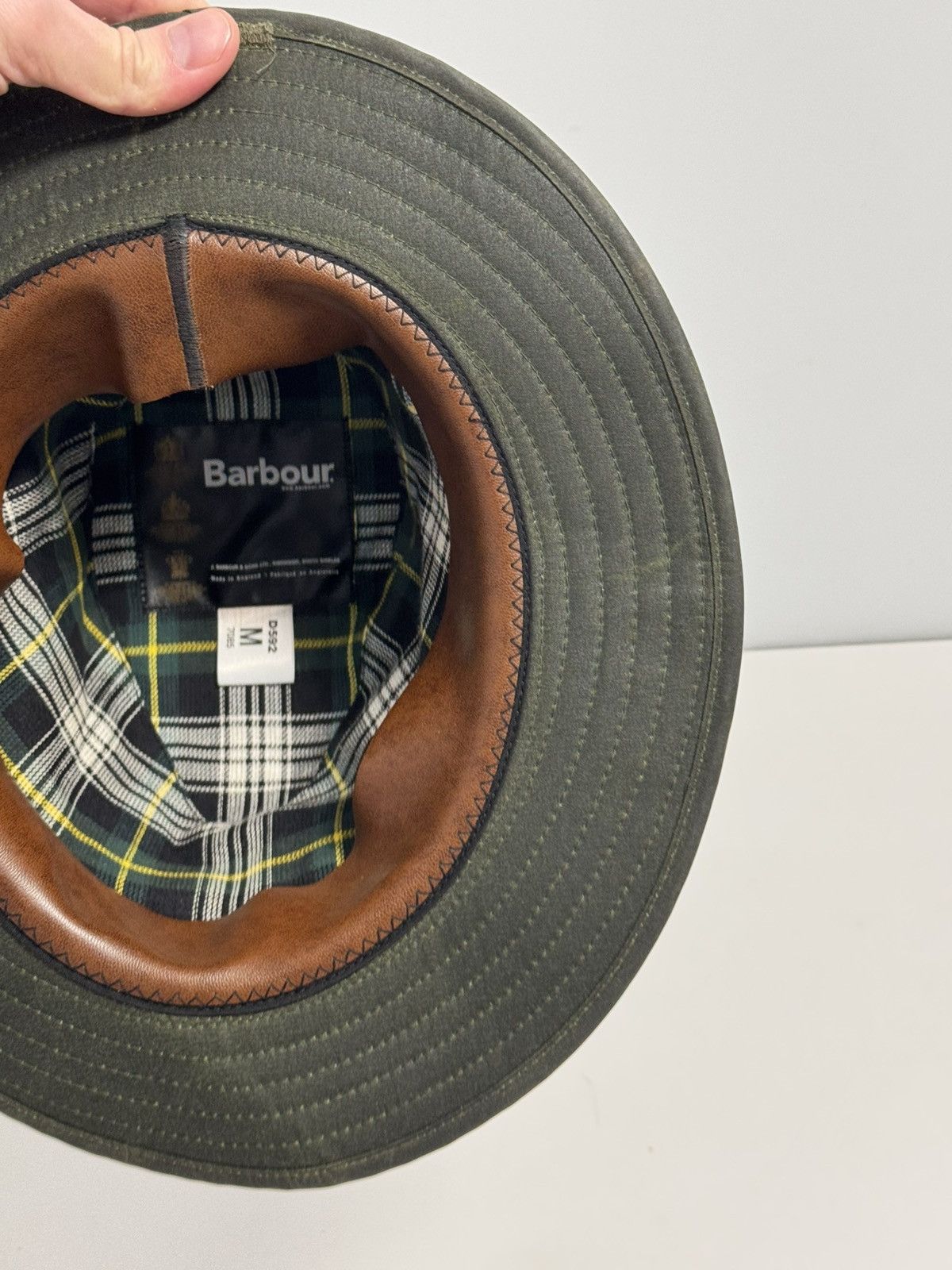 Barbour Barbour Vintage Waxed Cap Hat 90’s Size ONE SIZE - 13 Thumbnail