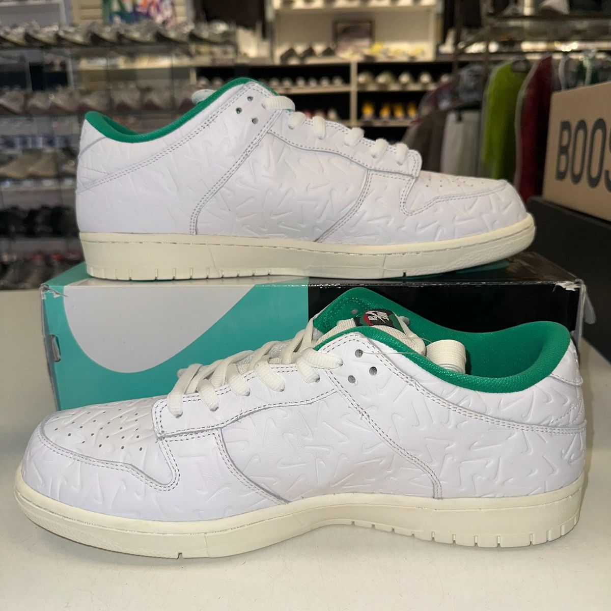 Nike Size 14 - Nike SB Dunk Low 'Ben-G Lucid Green' (CU3846-100) Size US 14 / EU 47 - 2 Thumbnail