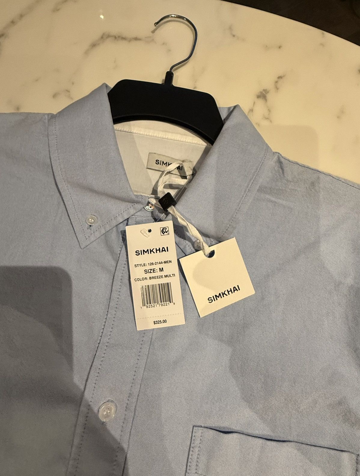 Simkhai Simkhai Quade Double Sleeve Shirt - Size medium *Brand new! Size US M / EU 48-50 / 2 - 4 Thumbnail