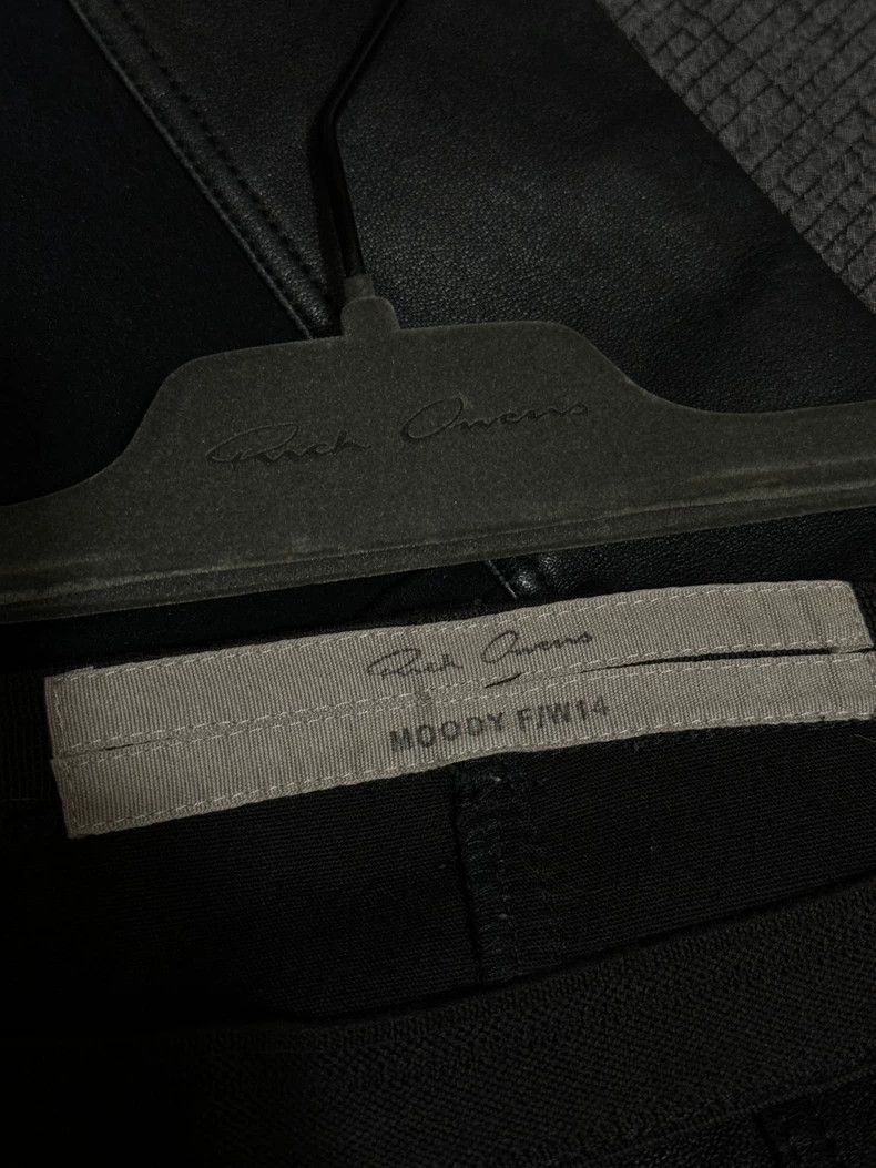 Rick Owens Rick Owens 14 FW main line show biker leather pants 2501-Ne Size US 40 / EU 56 - 8 Thumbnail