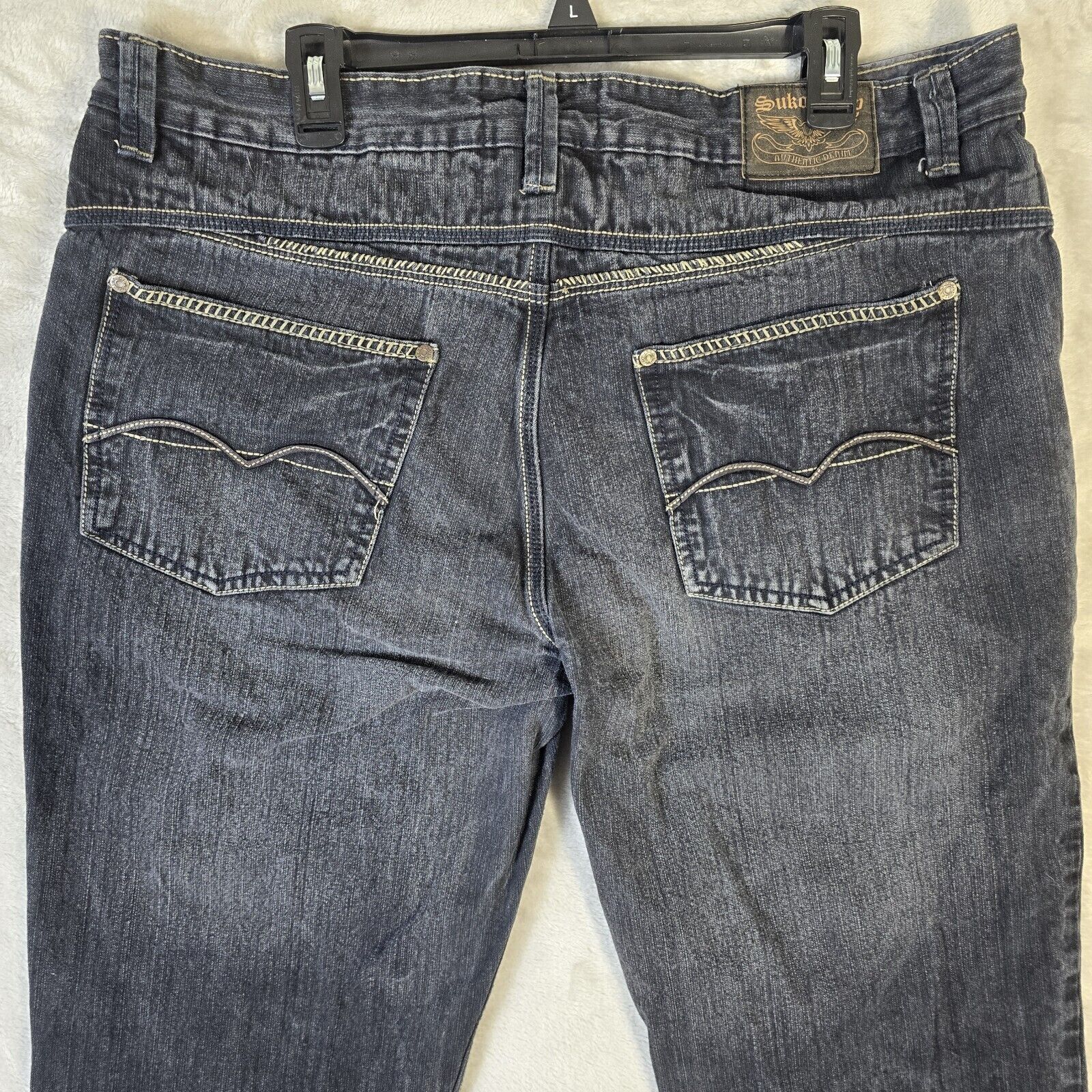 Vintage Vintage Y2K Suko Raw Mens Jeans Size 40 Hip Hop Baggy Size US 40 / EU 56 - 3 Thumbnail