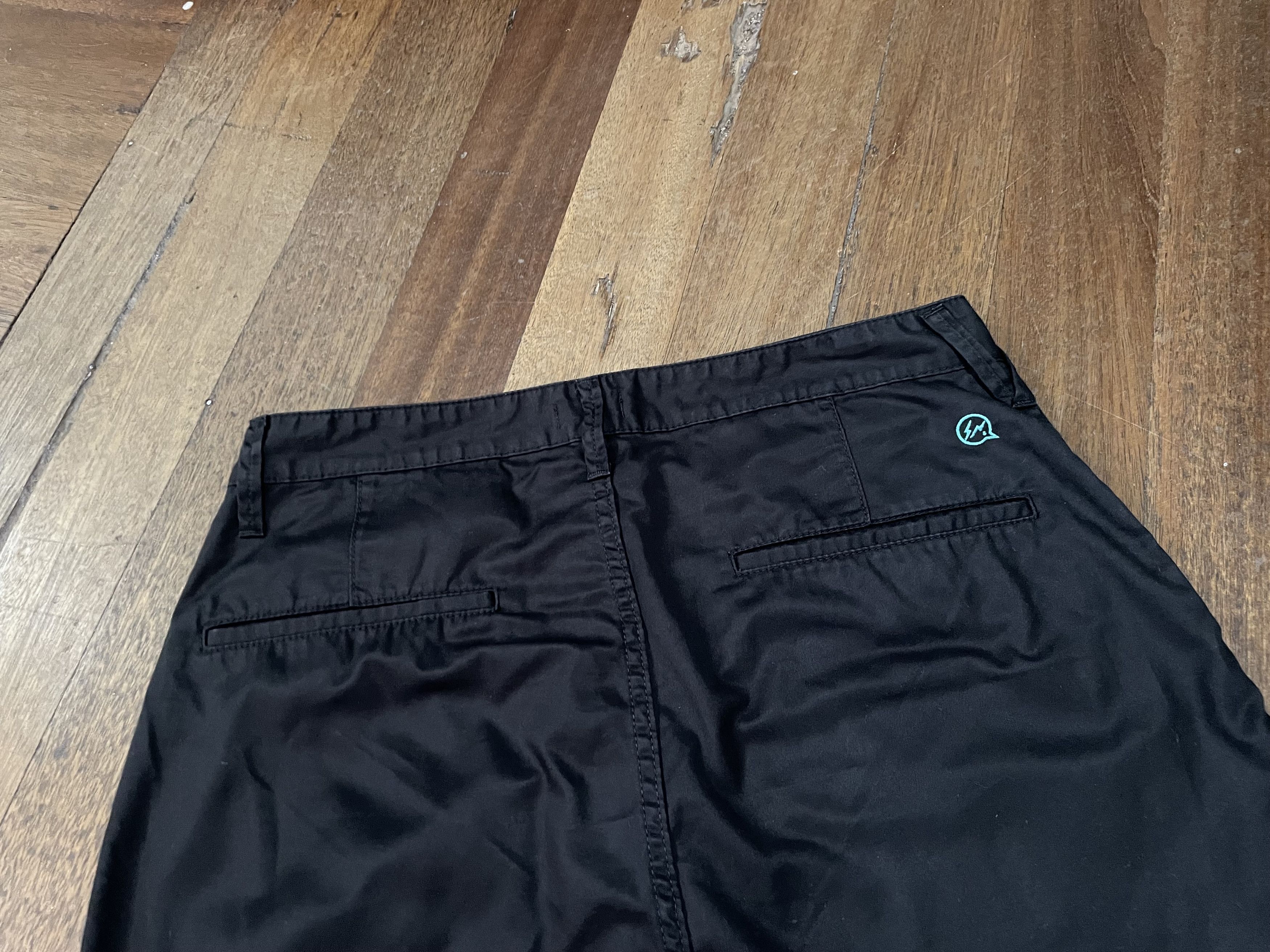 Fragment Design × Vanquish Denim by Vanquish & Fragment - Chino Shorts Black Size US 32 / EU 48 - 7 Thumbnail