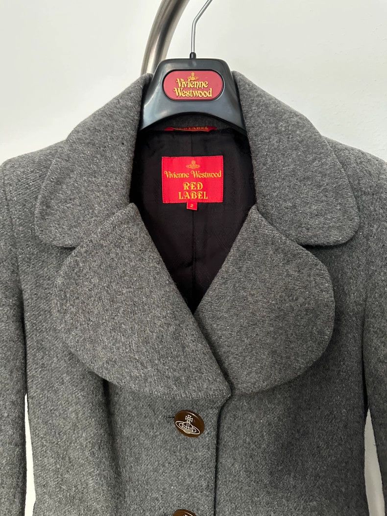Vivienne Westwood Vivienne Westwood Gray wool overcoat Size S / US 4 / IT 40 - 5 Thumbnail