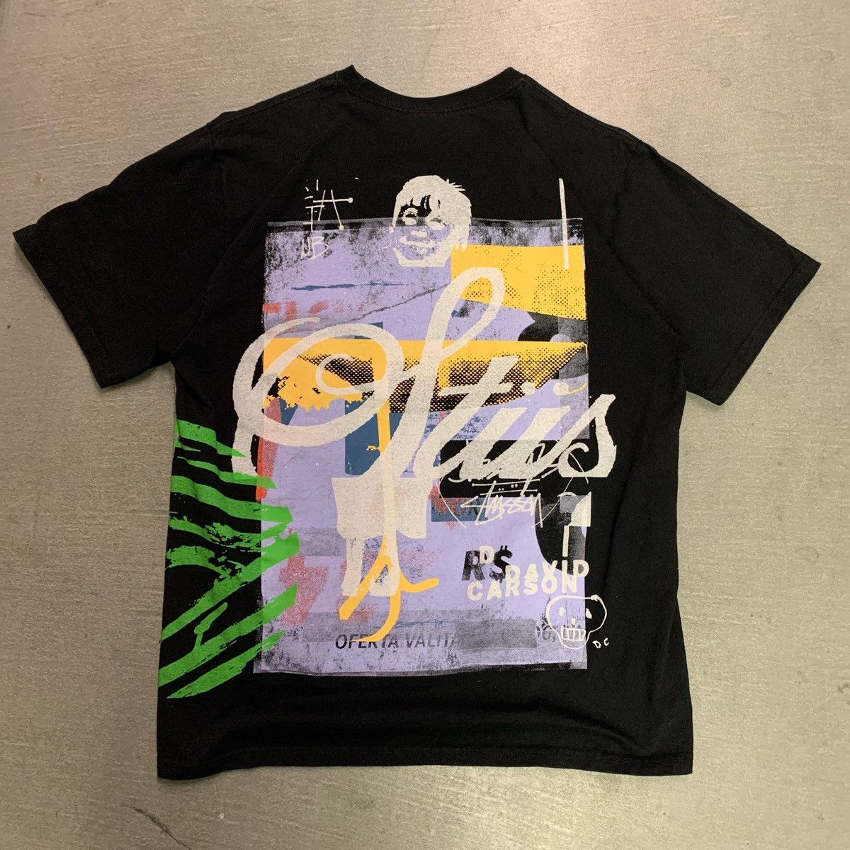 Stussy Stussy David Carson Tee Size US L / EU 52-54 / 3 - 2 Thumbnail