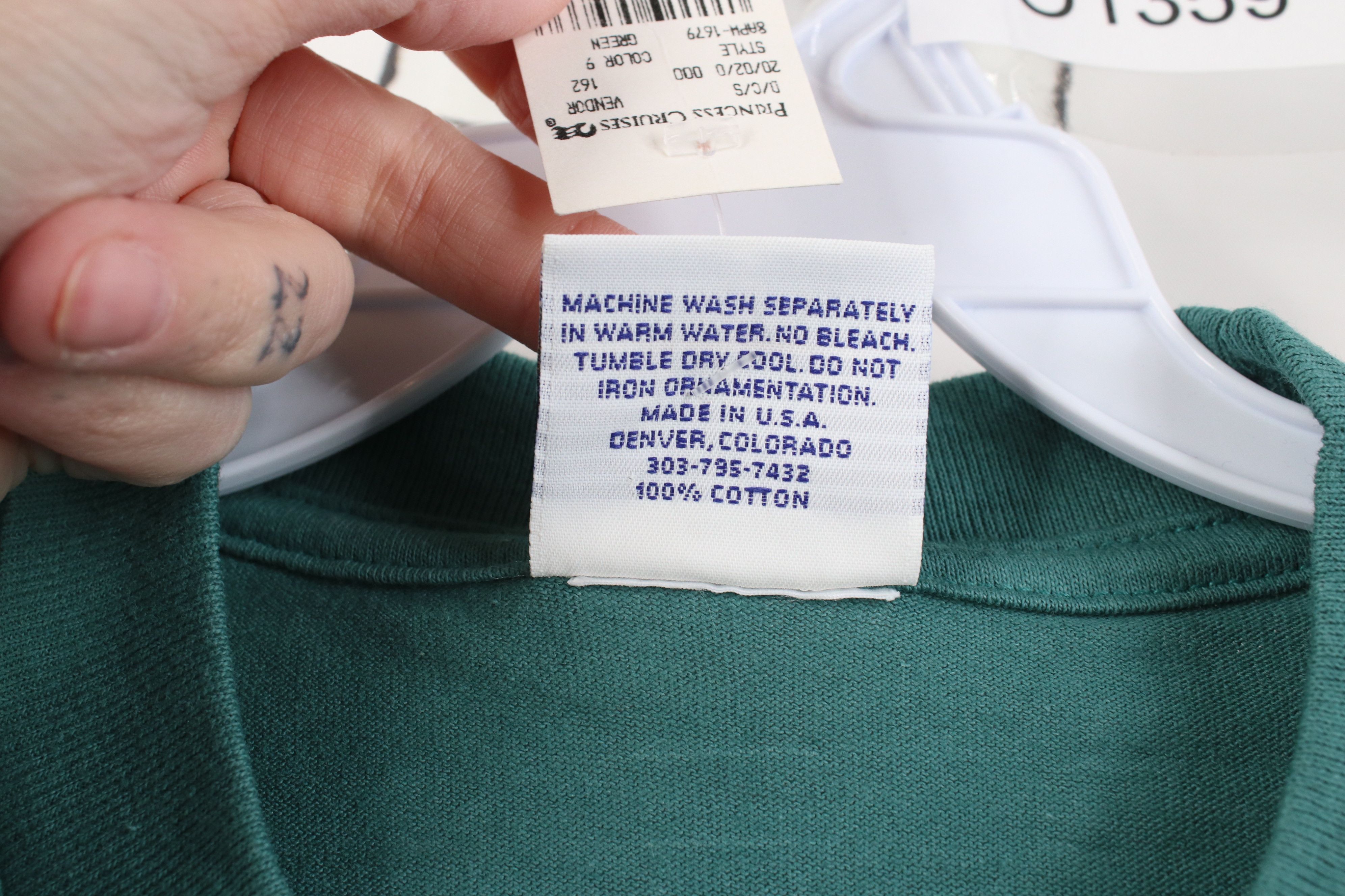Vintage Deadstock Vintage 90s Grand Princess Cruise Ship T-Shirt USA Size S / US 4 / IT 40 - 8 Thumbnail