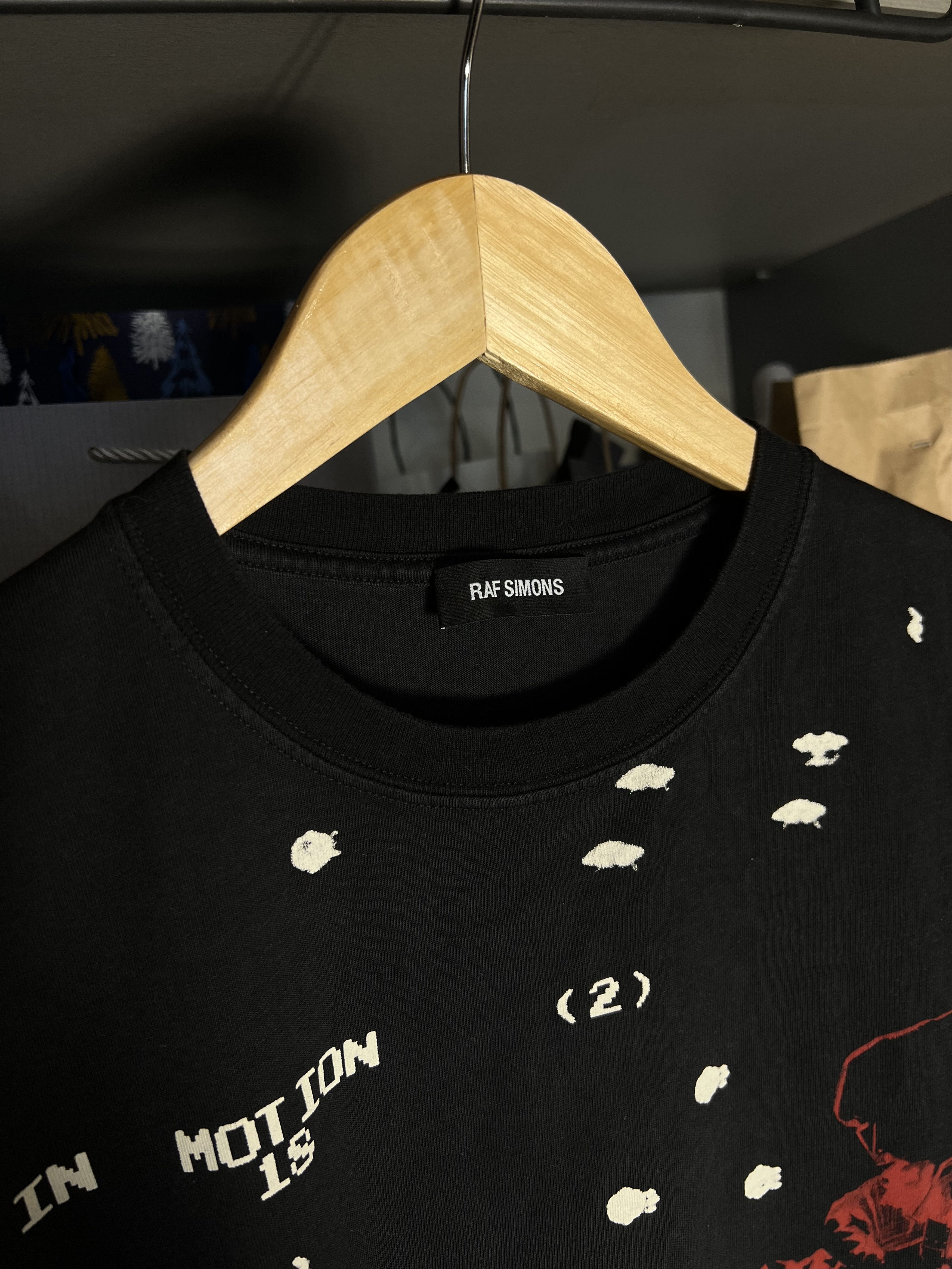 Raf Simons RAF SIMONS Astronaut Printed Designer T-Shirt Size US XS / EU 42 / 0 - 2 Thumbnail