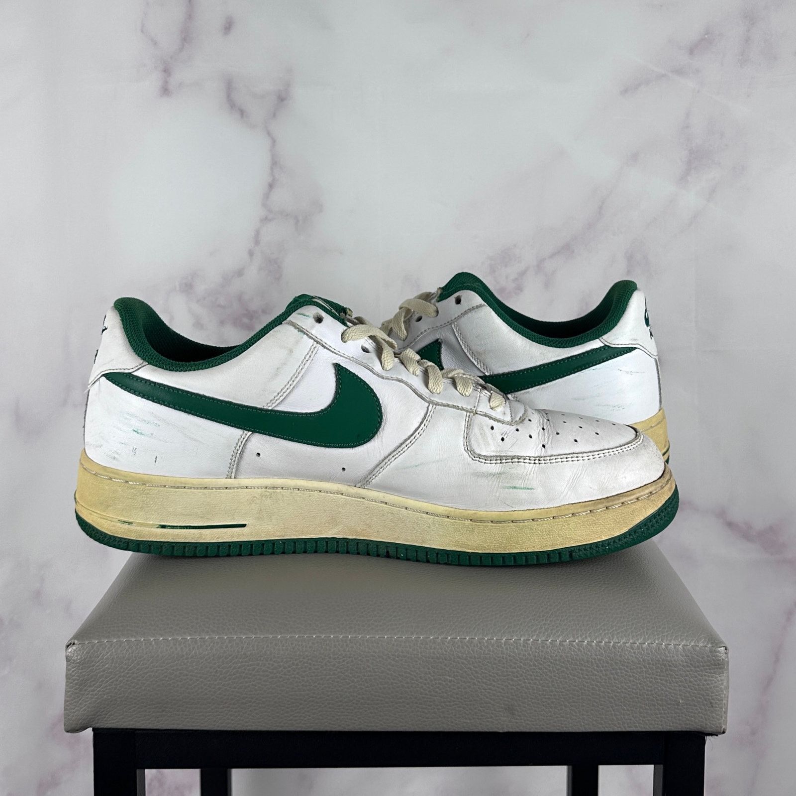 Nike Air Force 1 Pine Green 2009 Size US 12 / EU 45 - 10 Thumbnail