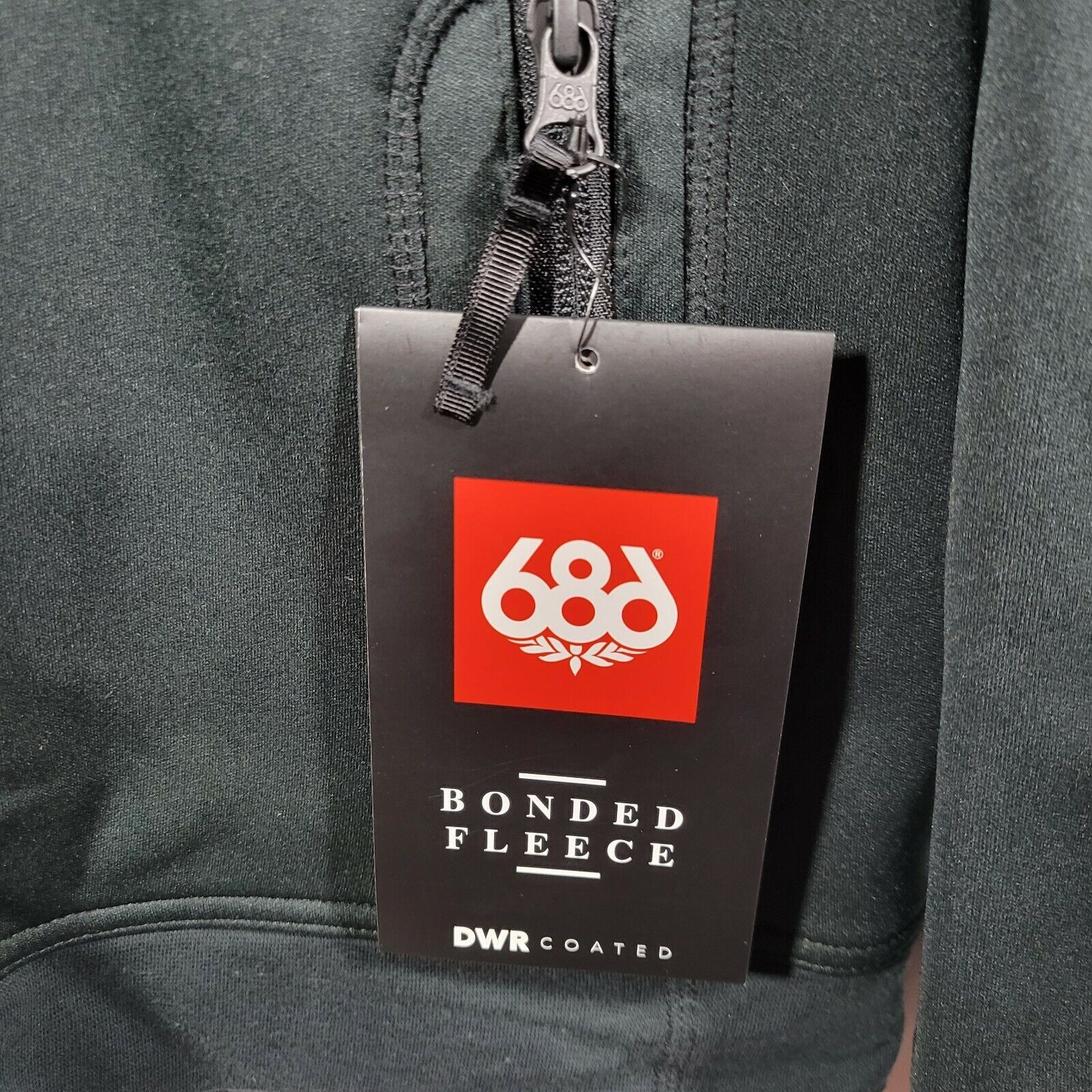686 NEW 686 Women Stardust Bonded Fleece Full Zip Jacket Black L Size L / US 10 / IT 46 - 3 Thumbnail
