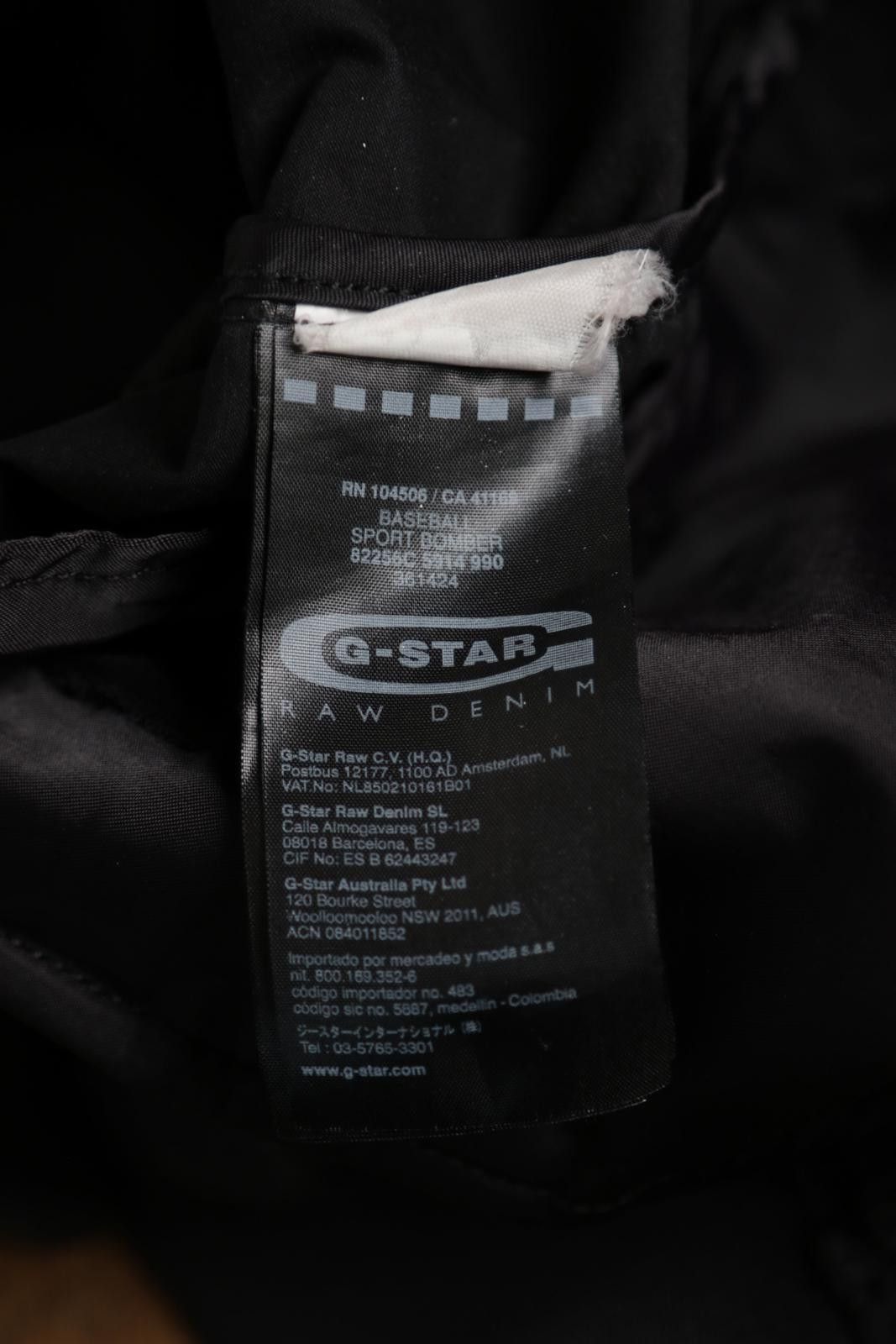 Other 00's G-Star Raw Patch Logo Bomber Jacket Size US M / EU 48-50 / 2 - 6 Thumbnail