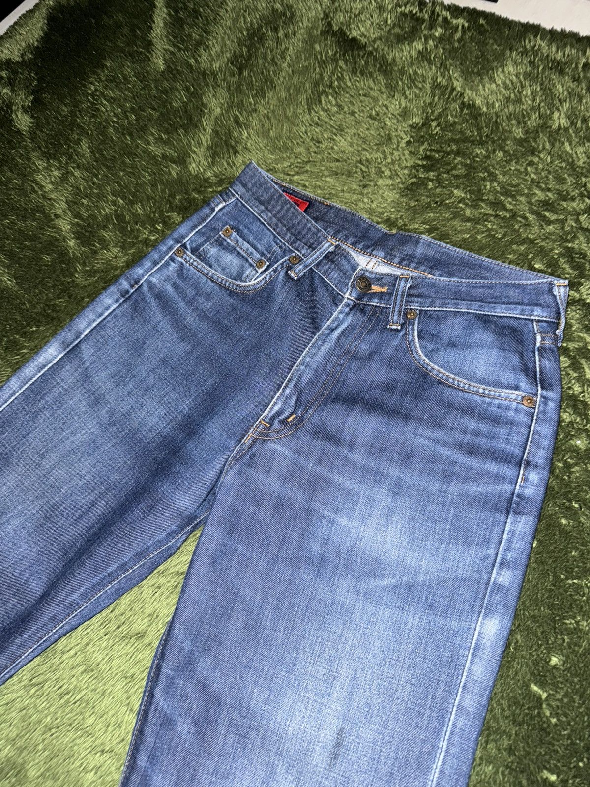 Edwin [W30/L33] Edwin Washed Denim Pants MADE IN JAPAN Size US 30 / EU 46 - 2 Thumbnail