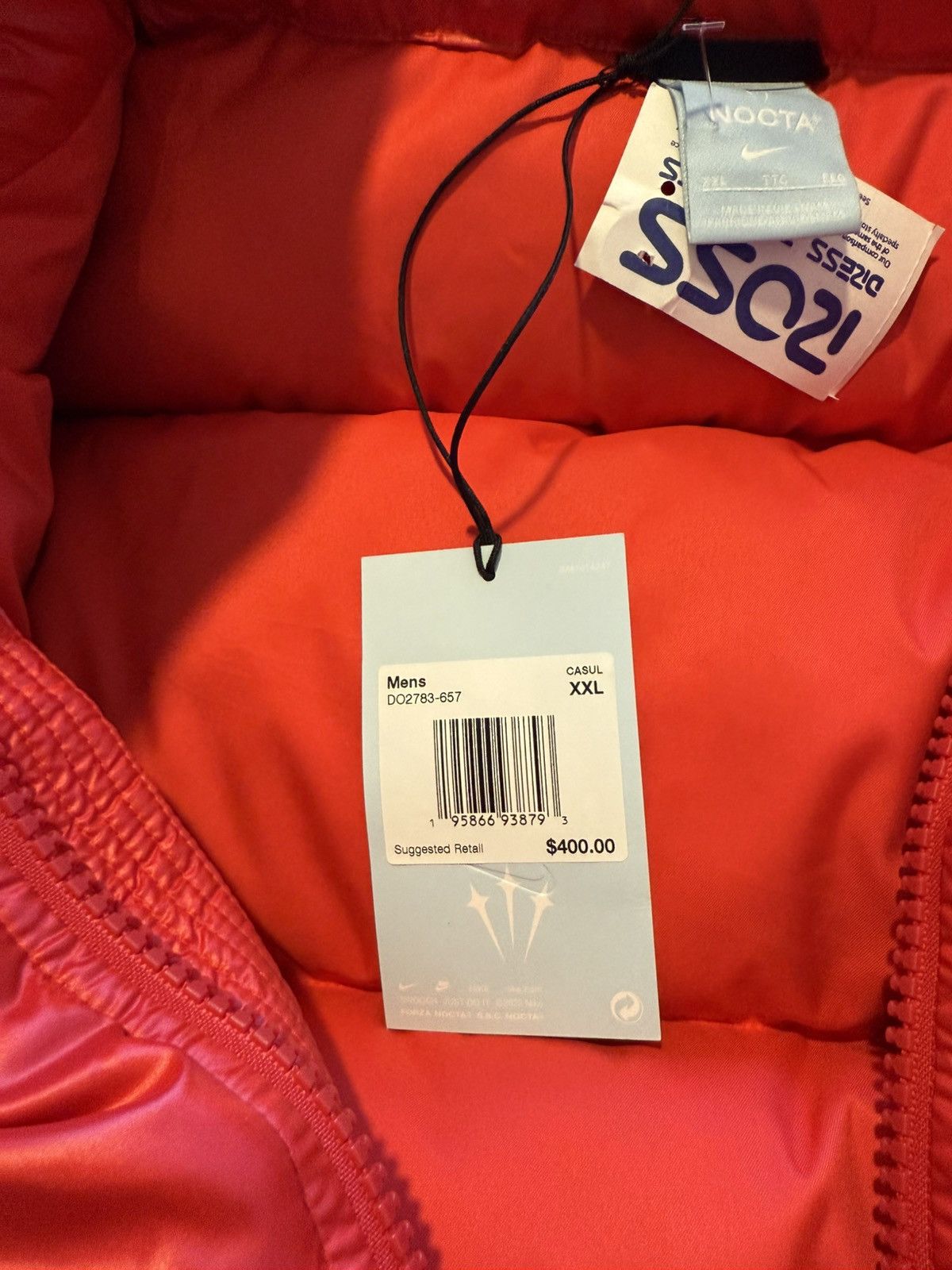 NOCTA × Nike Nike x Drake NOCTA Sunset Puffer Jacket “Red” Size US XXL / EU 58 / 5 - 11 Thumbnail