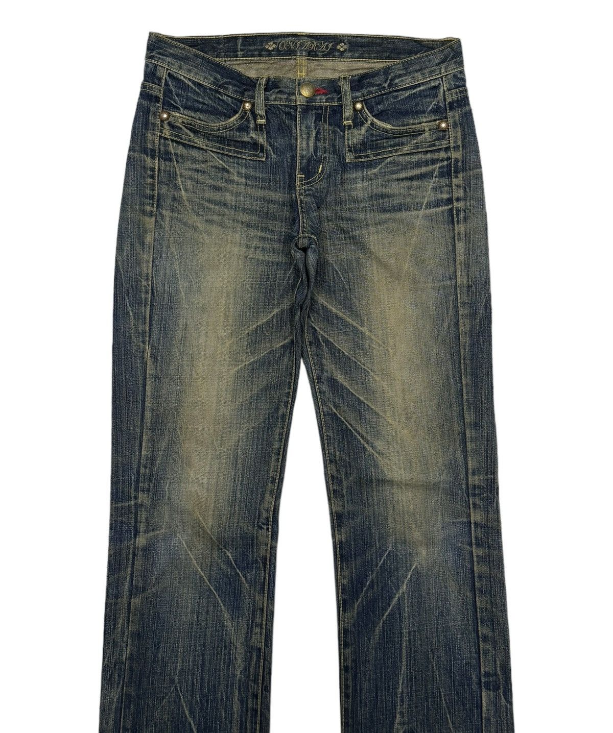 Japanese Brand RARE JAPANESE JEANS ART ONIARAI RUSTY CLAWMARK DENIM Size 30" / US 8 / IT 44 - 4 Thumbnail