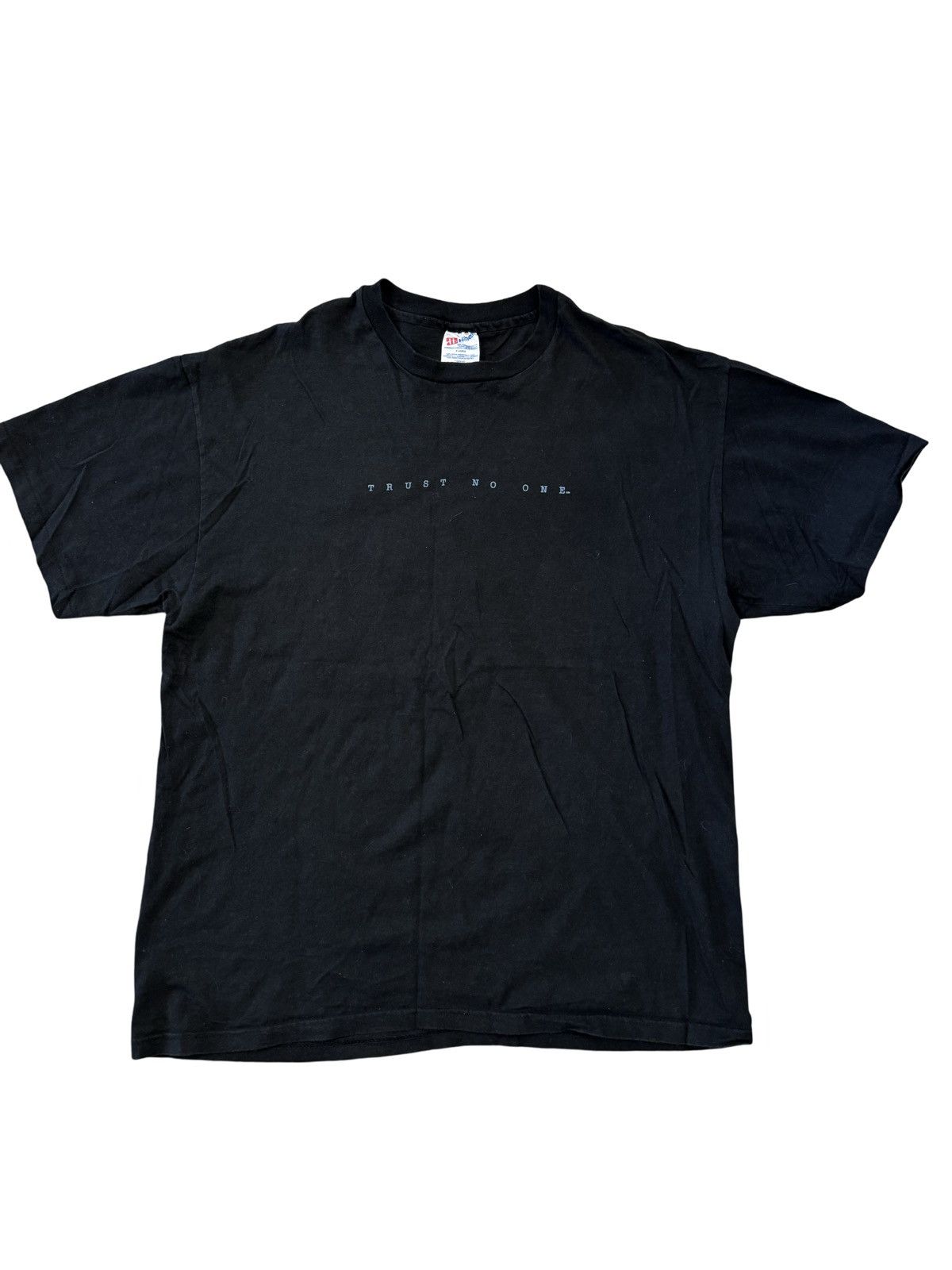 Vintage 🔥Vintage 1995 X-Files Trust No One Stanley Desantis T shirt Size US L / EU 52-54 / 3 - 5 Thumbnail