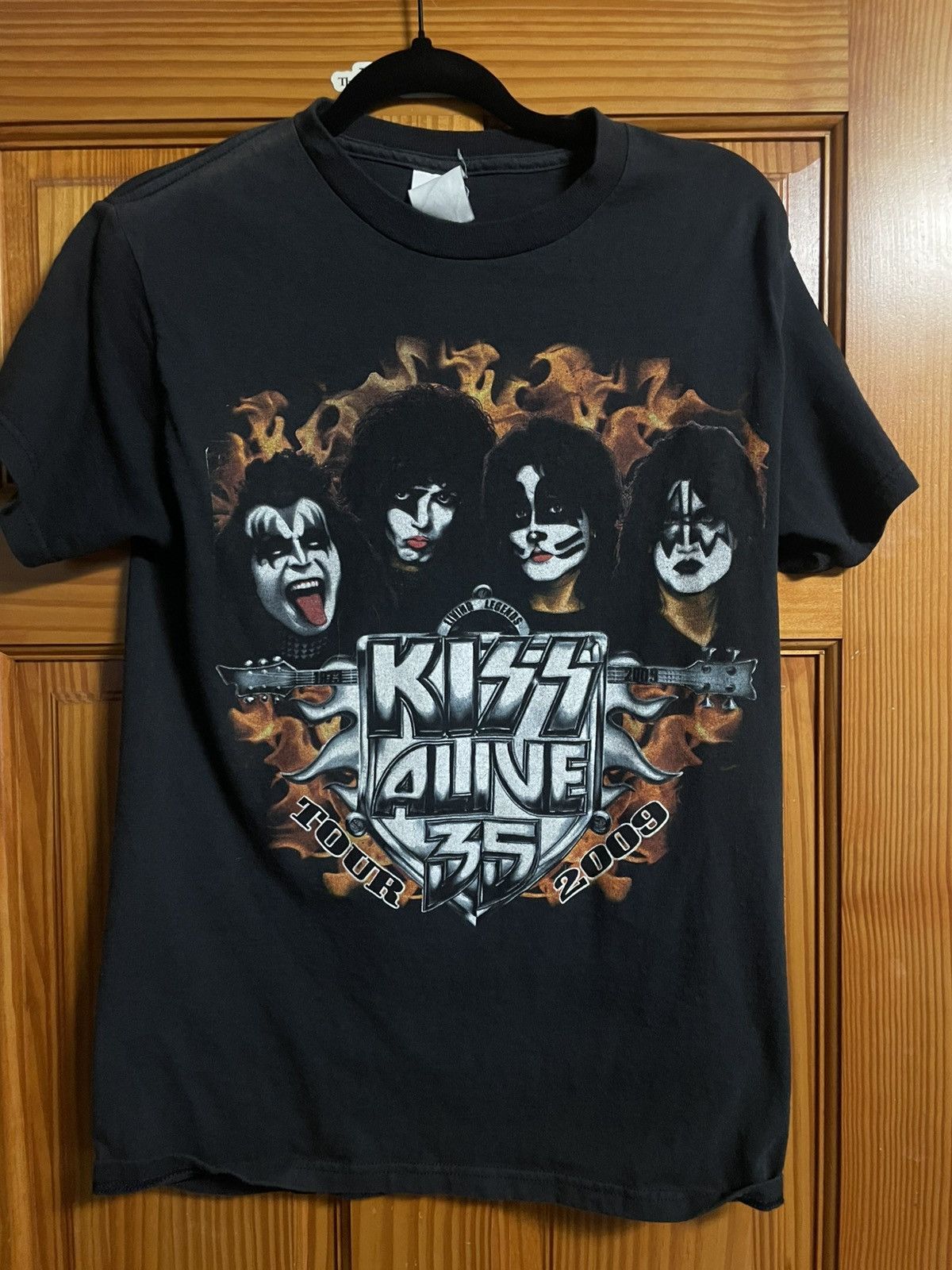 Band Tees × Vintage Kiss 2009 Tour Tee Size US S / EU 44-46 / 1 - 1 Thumbnail