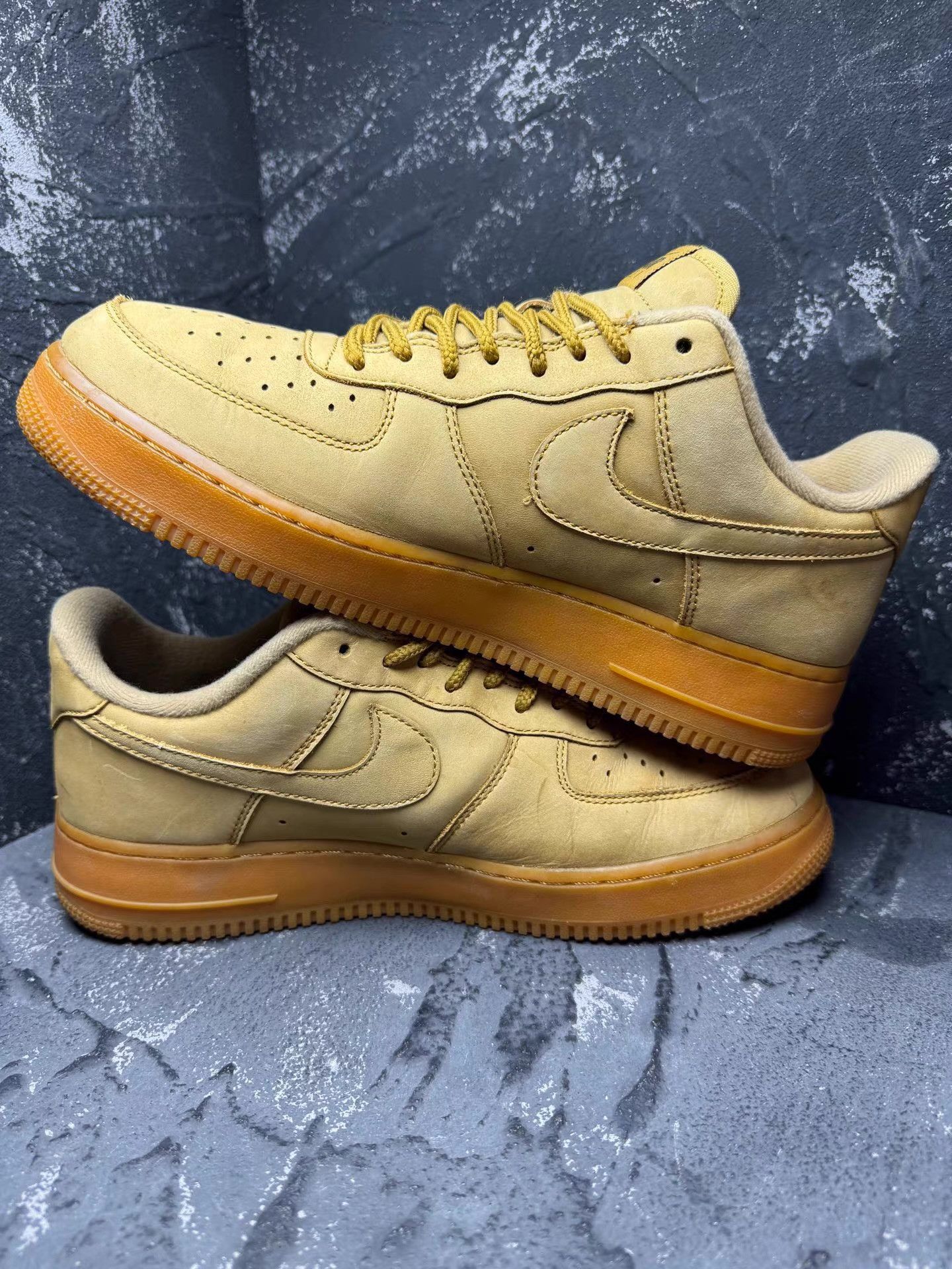 Nike Nike Air Force 1 Wheat Q10 Size US 9.5 / EU 42-43 - 5 Thumbnail
