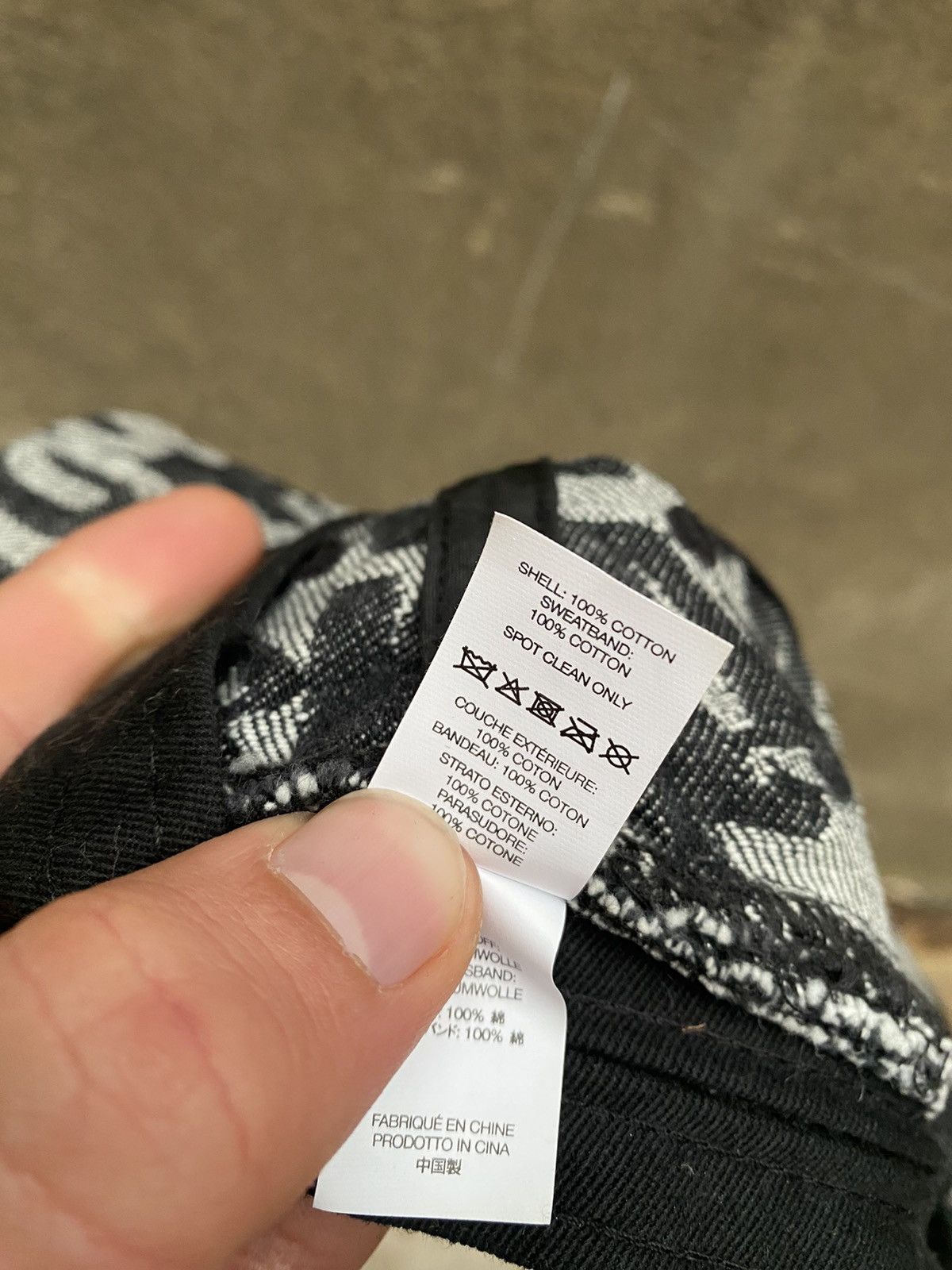 Supreme Supreme Overprinted Bucket Hat Size ONE SIZE - 8 Thumbnail
