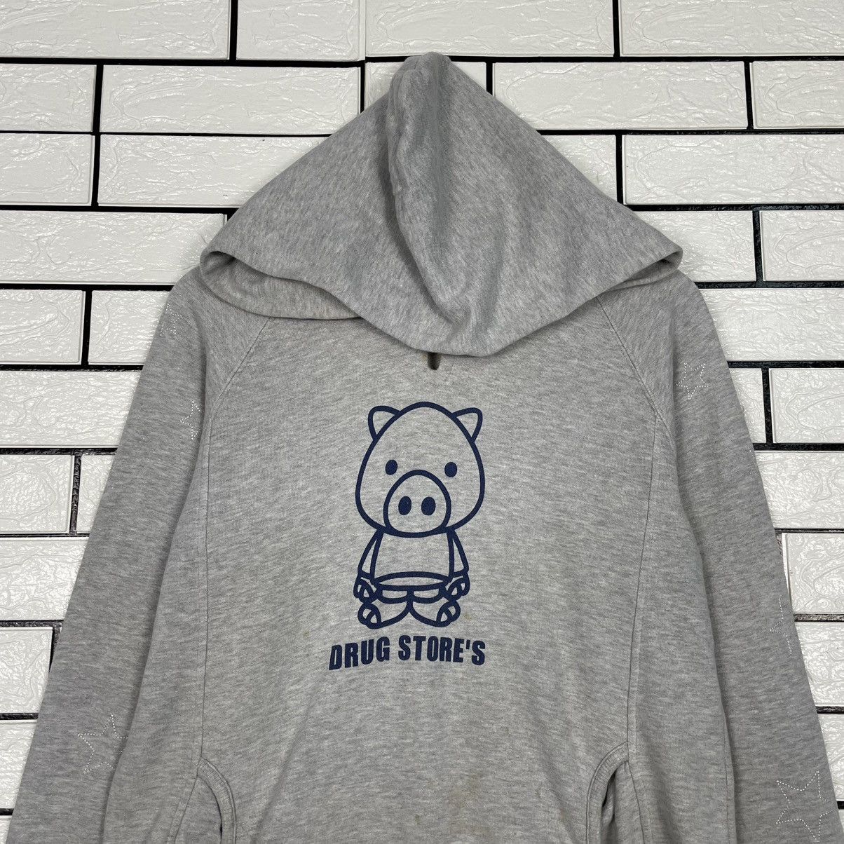 Japanese Brand Japanese Brand Drug Store's Pullover Hoodie Size US M / EU 48-50 / 2 - 2 Thumbnail