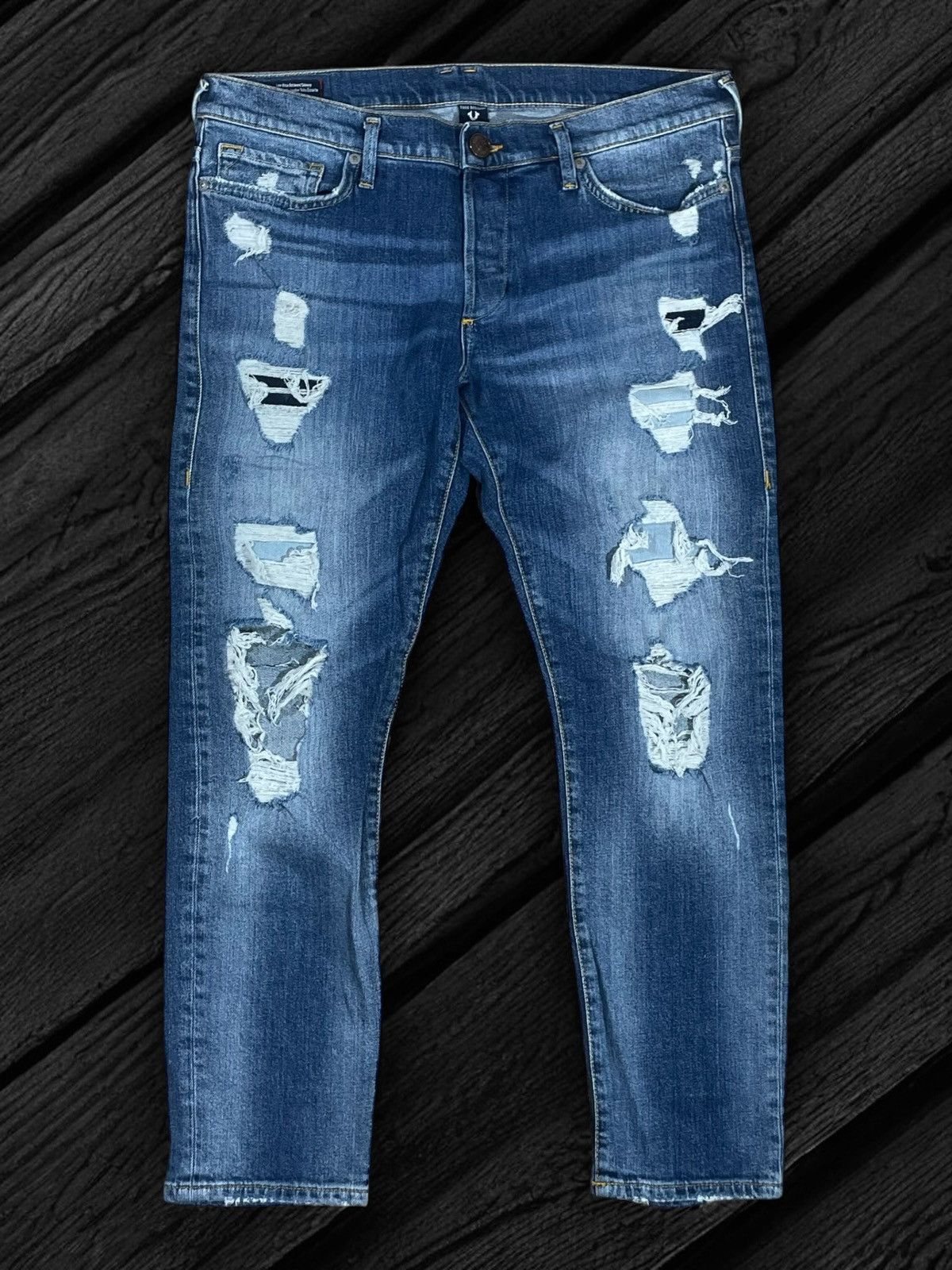 True Religion True Religion Jeans Street Wear Size 30" / US 8 / IT 44 - 3 Thumbnail