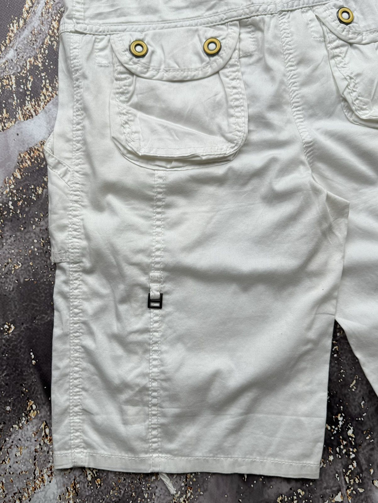 Japanese Brand Vintage Bondage Cargo Shorts Size 28" / US 6 / IT 42 - 6 Thumbnail