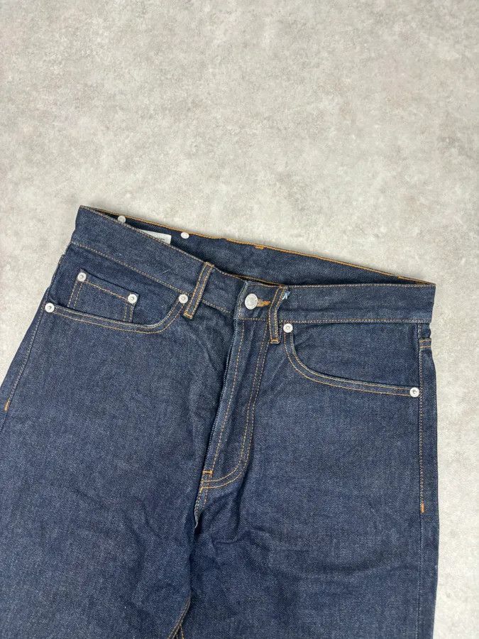Dries Van Noten Dries Van Noten Navy Denim Contrast Stitch Shorts Size 28" / US 6 / IT 42 - 5 Thumbnail