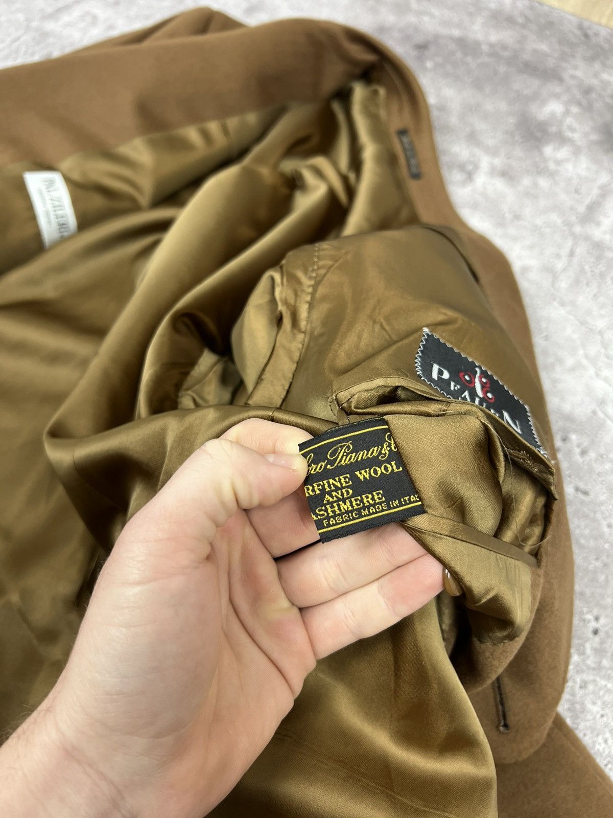 Pal Zileri Pal Zileri Ing Loro Piana Superfine Wool Cashmere Coat Size US L / EU 52-54 / 3 - 15 Thumbnail