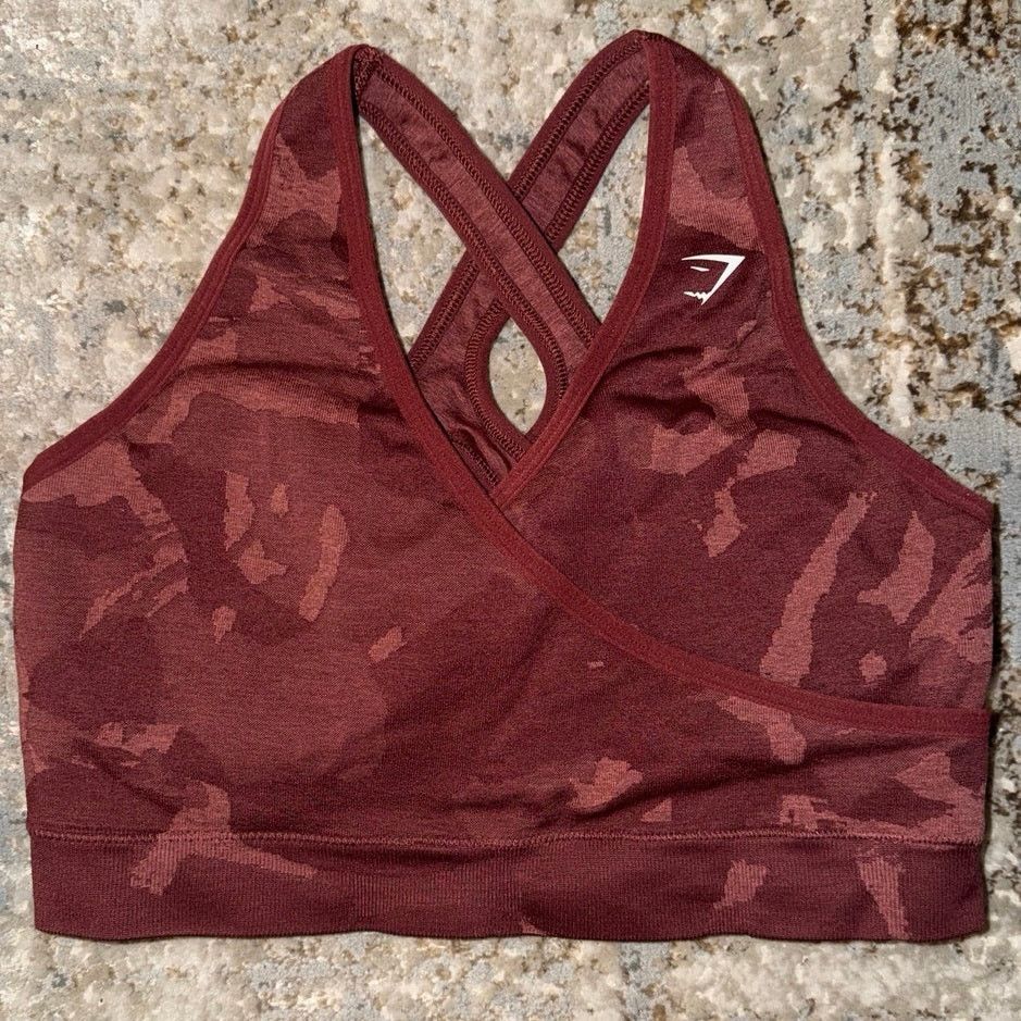 Gymshark Gymshark Adapt Camo Cross Back Sports Bras Size Women’s XL Size ONE SIZE - 3 Thumbnail