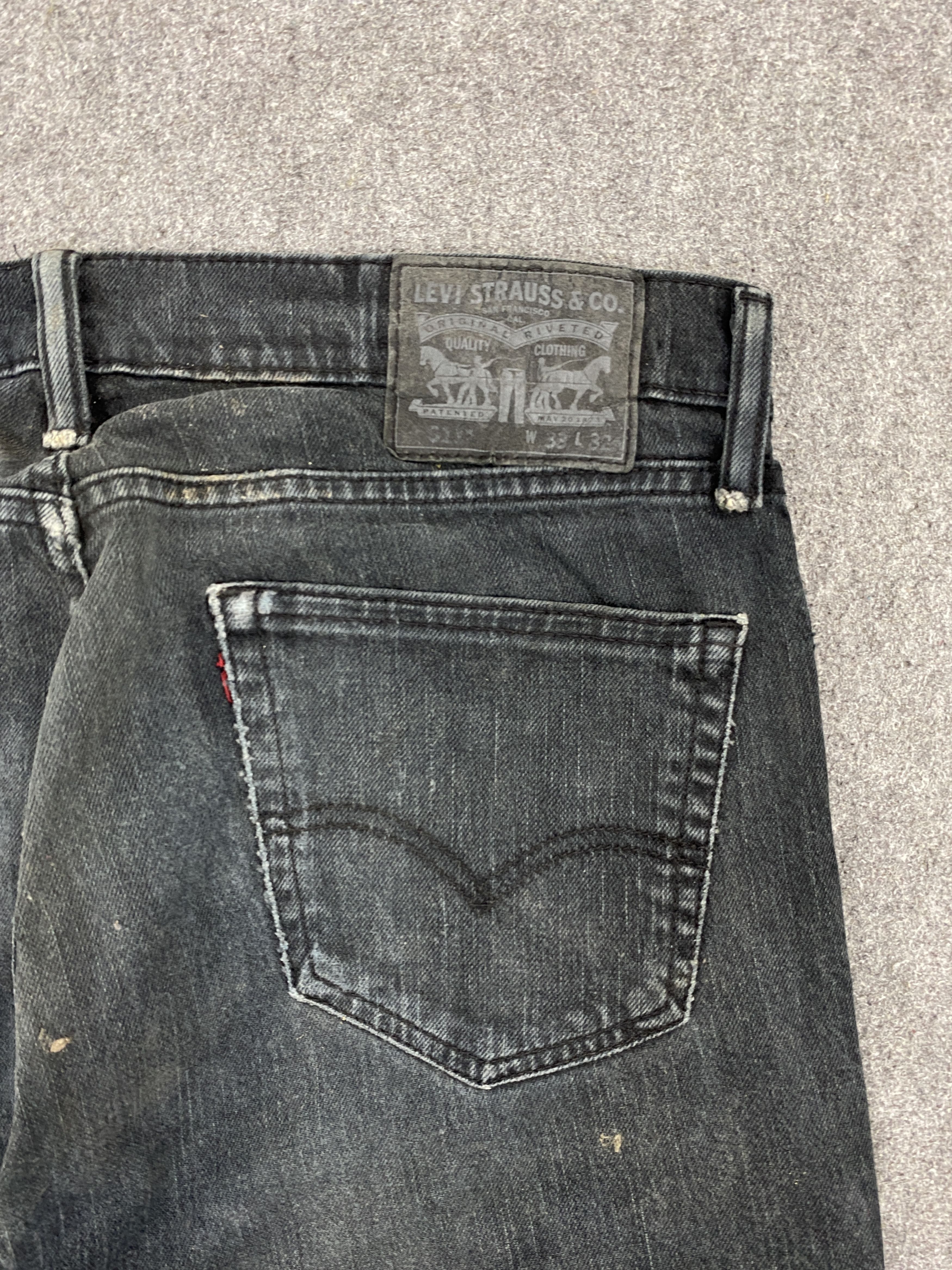 Levi's Vintage Levis 550 Faded Black Jeans 32x32 S0043 Size US 32 / EU 48 - 10 Thumbnail