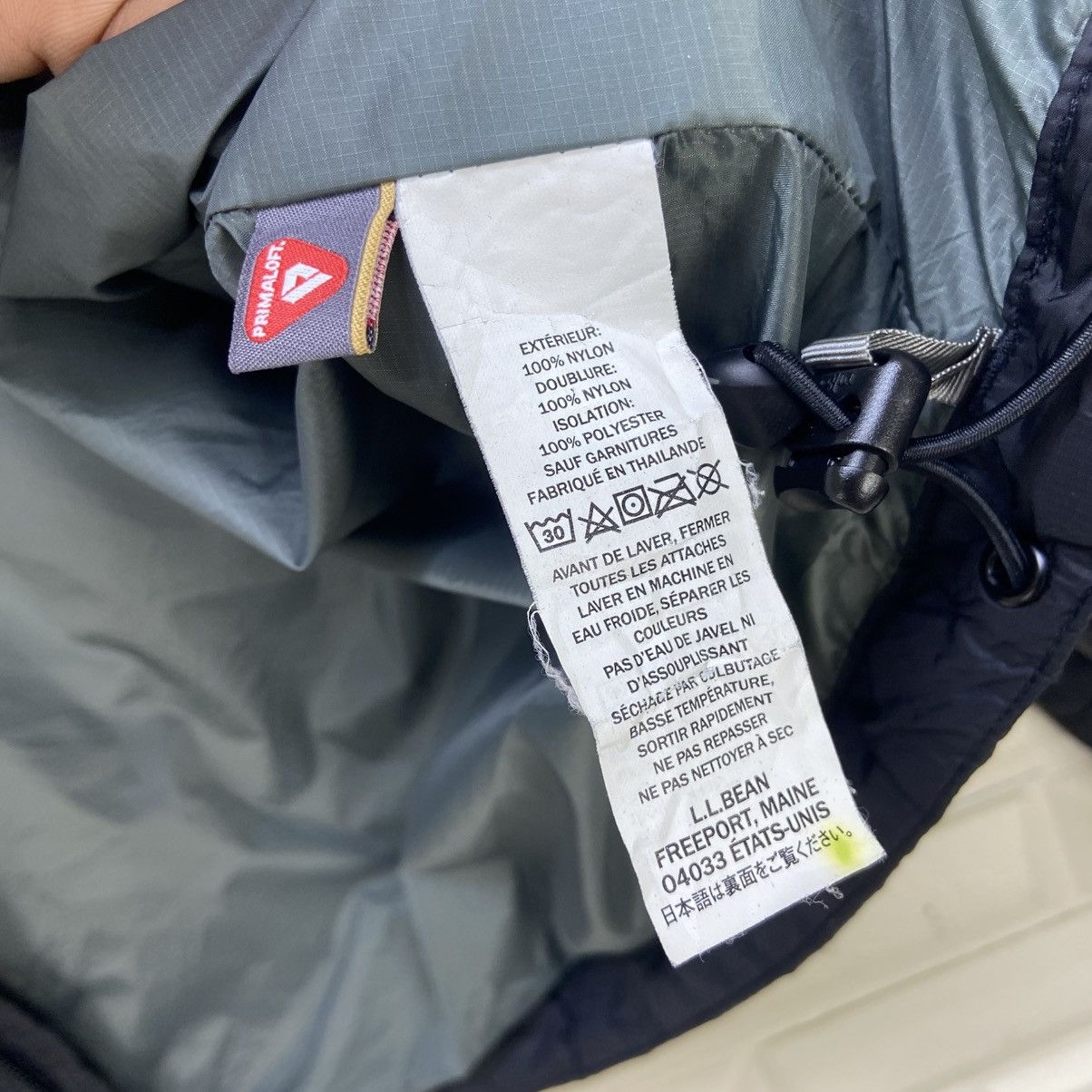 L.L. Bean L. L. Bean Primaloft Black Puffer Nylon Jacket Size US S / EU 44-46 / 1 - 14 Thumbnail