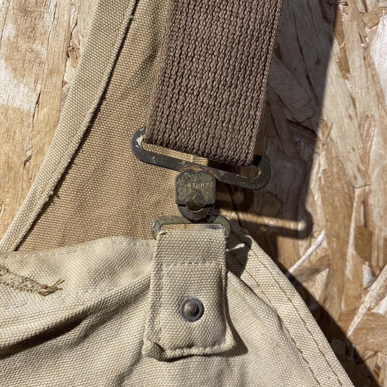 Carhartt Vintage Thrash Distressed Carhart Overalls size 50x30 Size US 44 / EU 60 - 16 Thumbnail