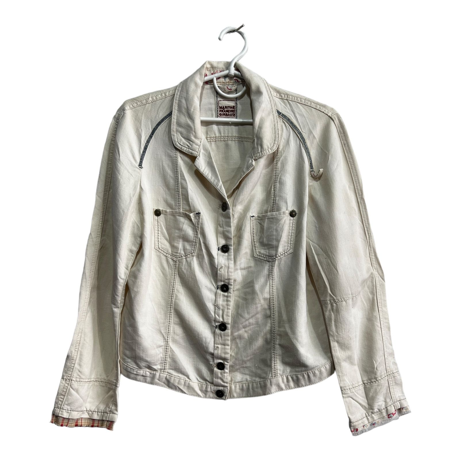 Marithe + Francois Girbaud × Vintage Marithe Francois Girbaud Vintage Jacket Size M / US 6-8 / IT 42-44 - 1 Thumbnail